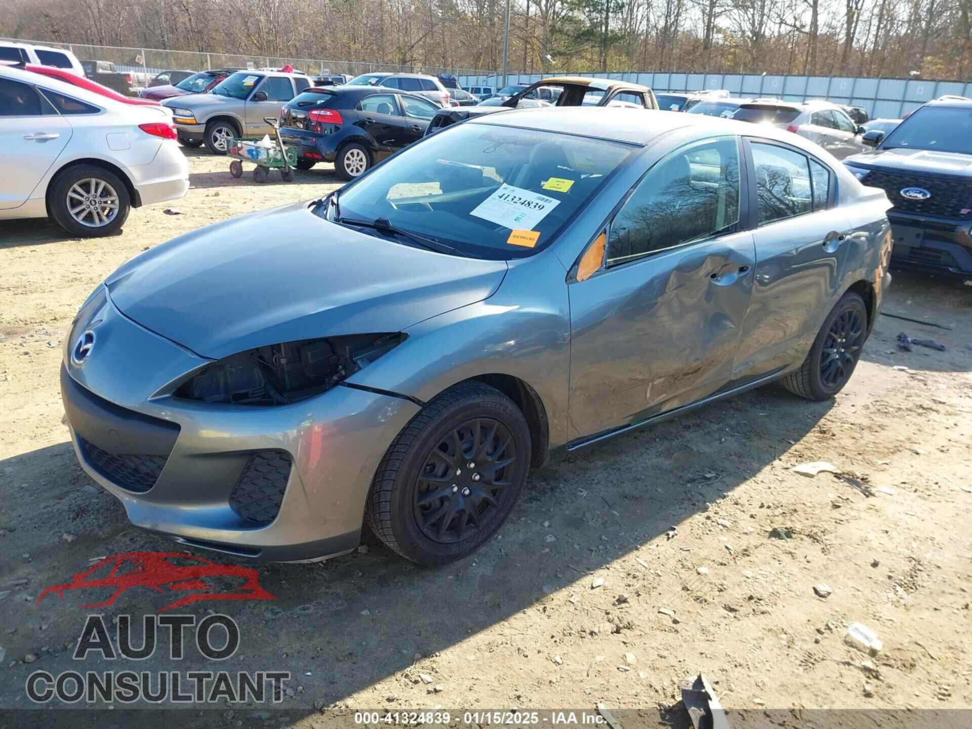 MAZDA MAZDA3 2013 - JM1BL1U7XD1814363