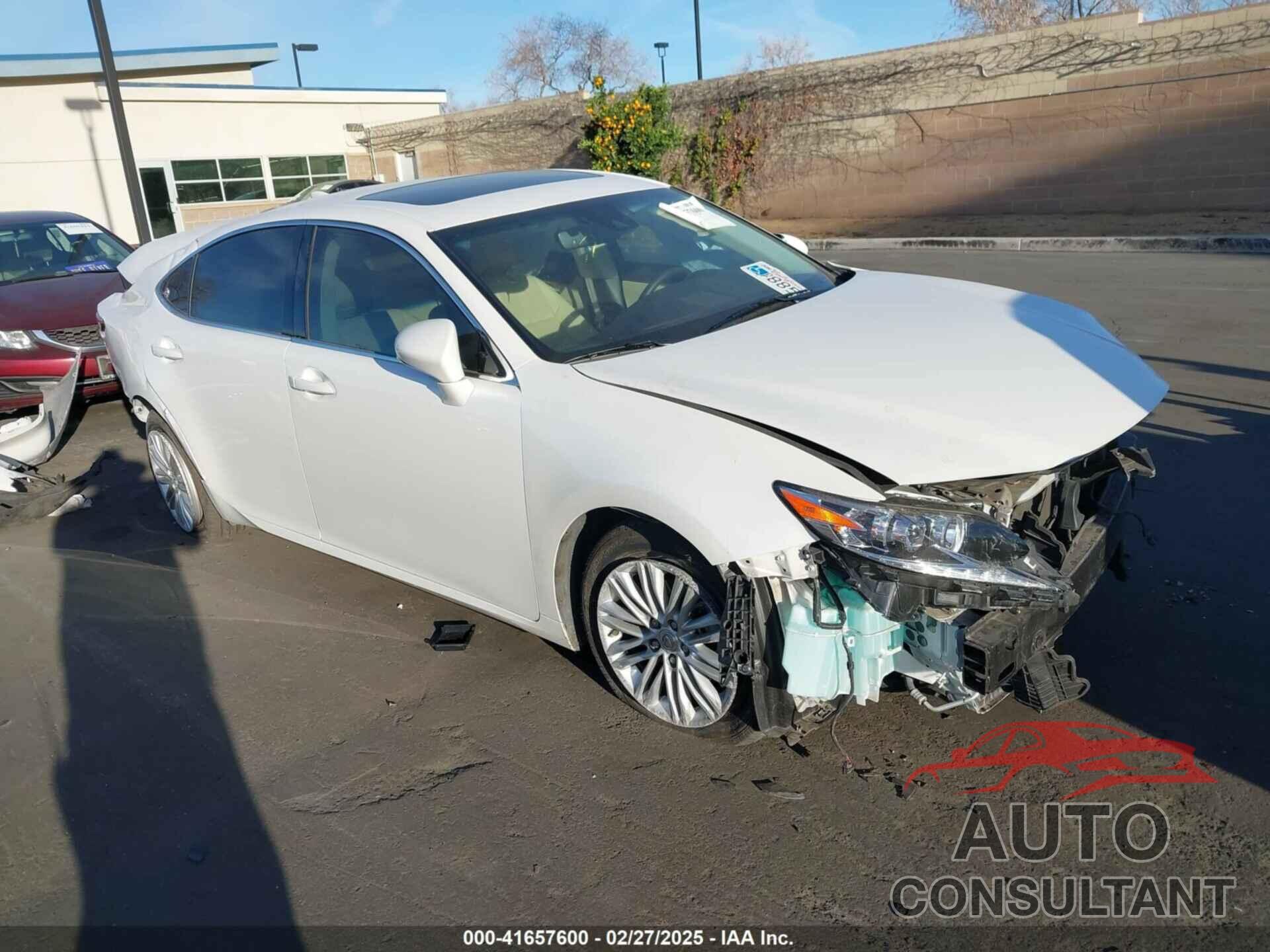 LEXUS ES 350 2018 - 58ABK1GGXJU105364