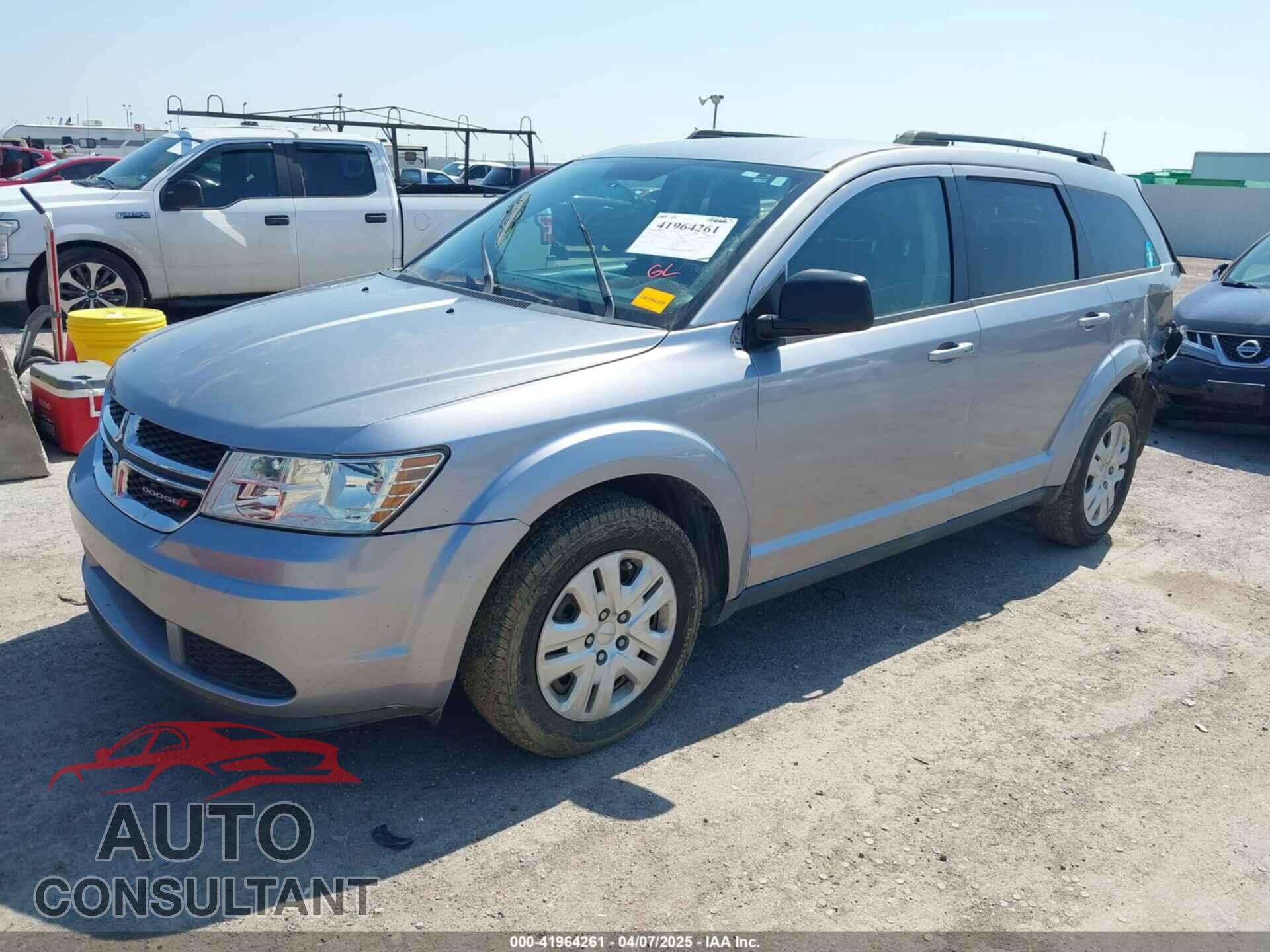 DODGE JOURNEY 2017 - 3C4PDCAB8HT524287
