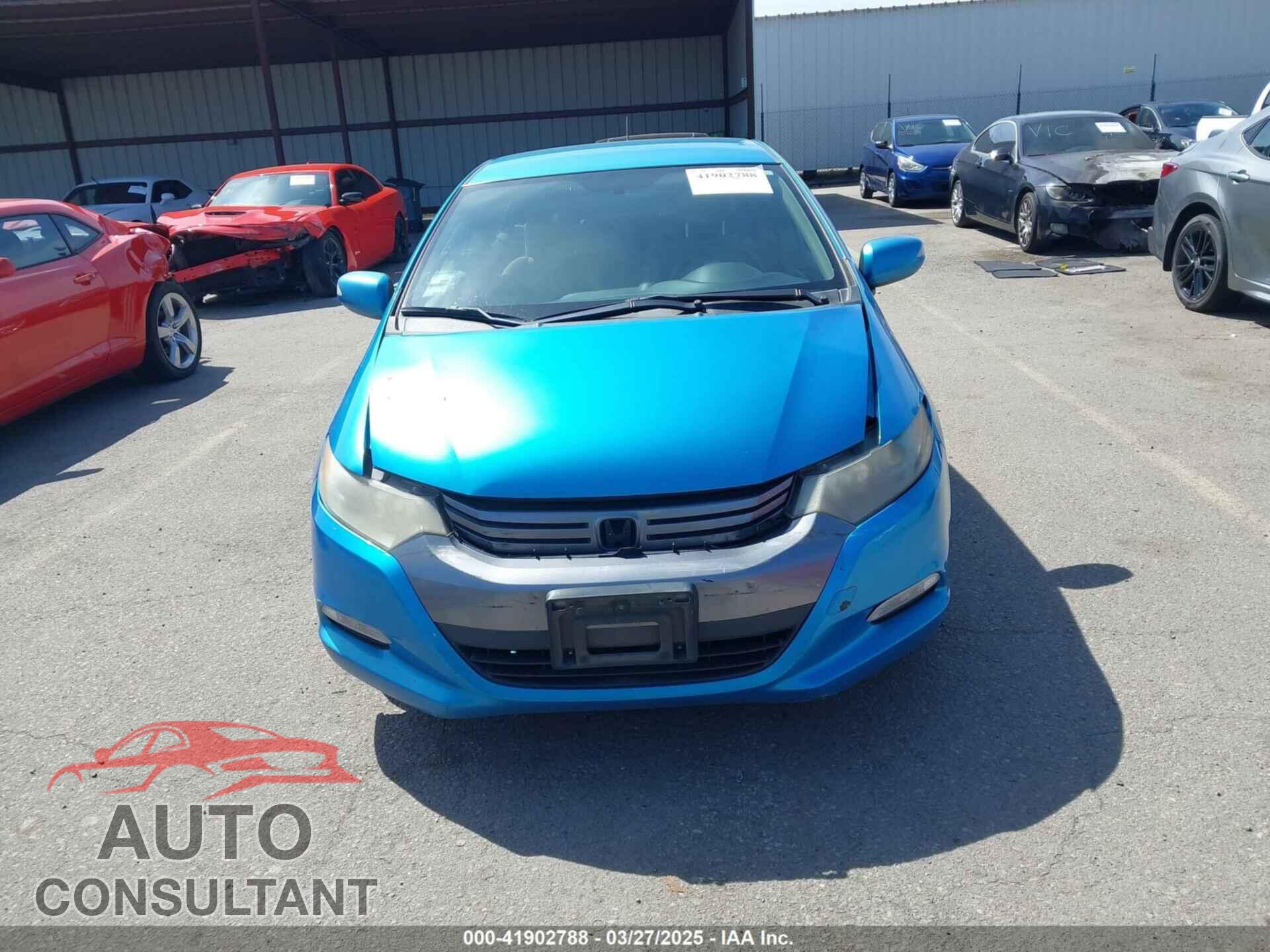 HONDA INSIGHT 2010 - JHMZE2H71AS036502