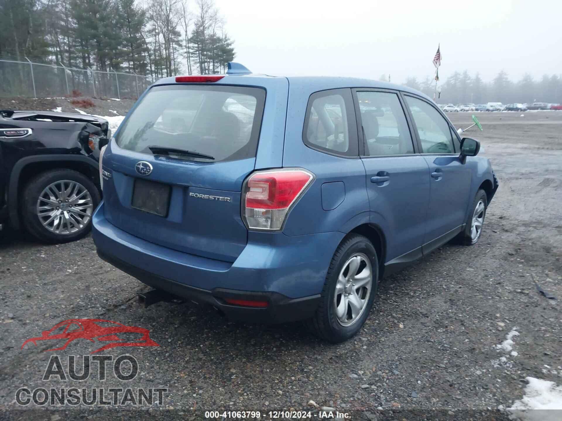 SUBARU FORESTER 2018 - JF2SJAAC5JG511671