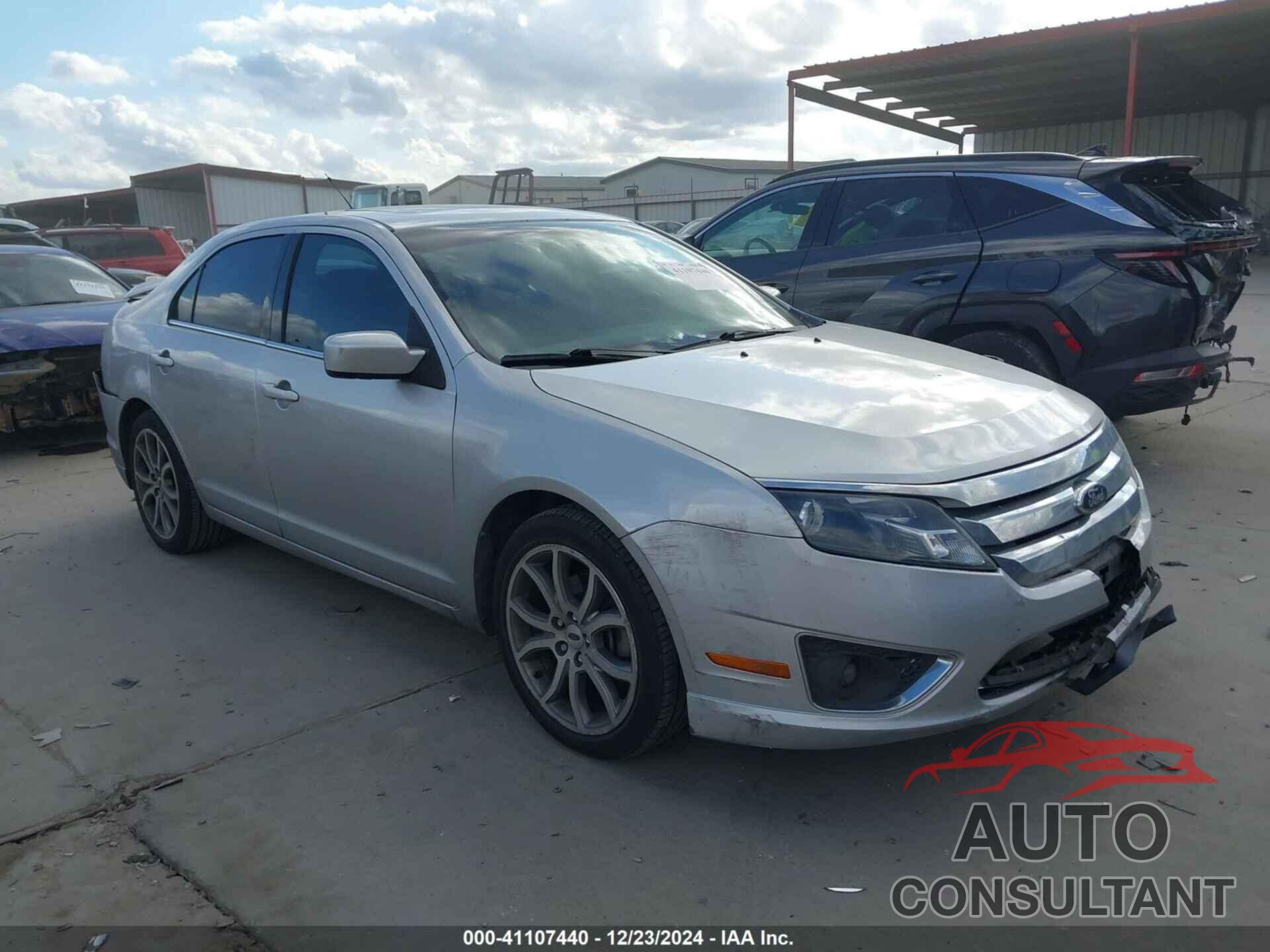 FORD FUSION 2012 - 3FAHP0JG1CR436702