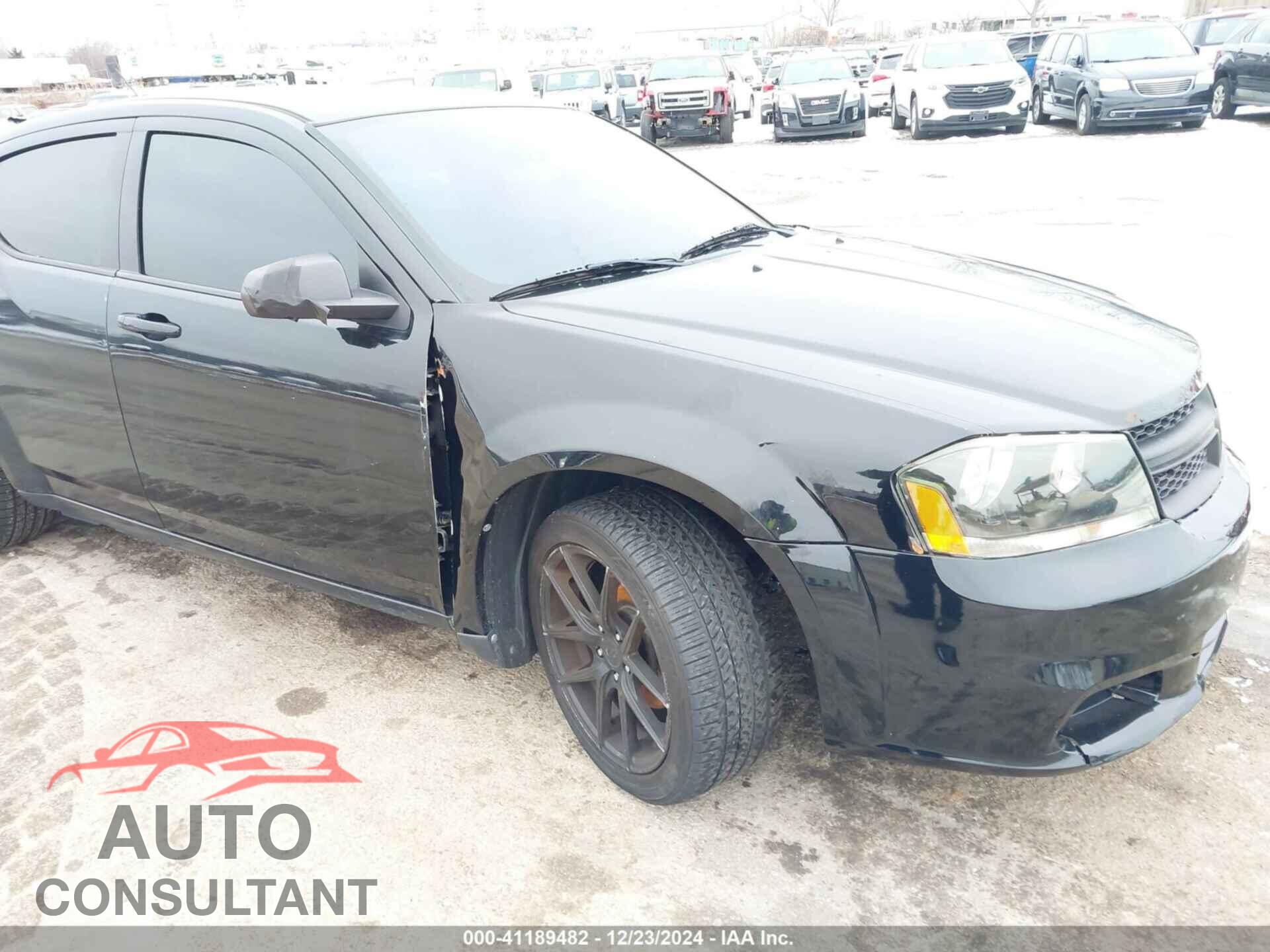 DODGE AVENGER 2013 - 1C3CDZAB2DN631979