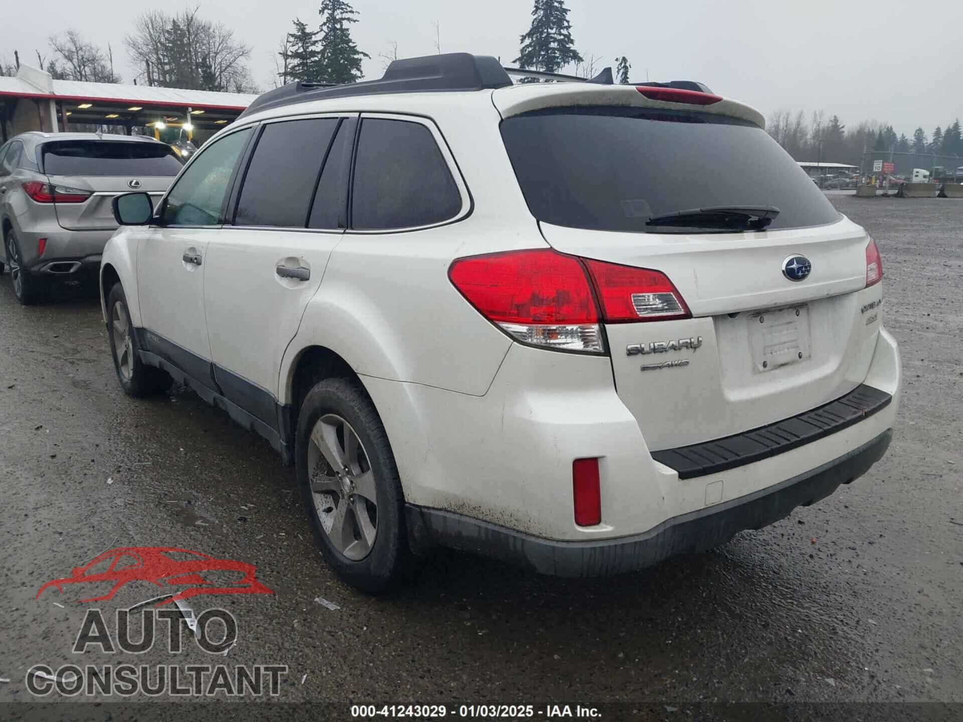 SUBARU OUTBACK 2014 - 4S4BRBPC6E3274346