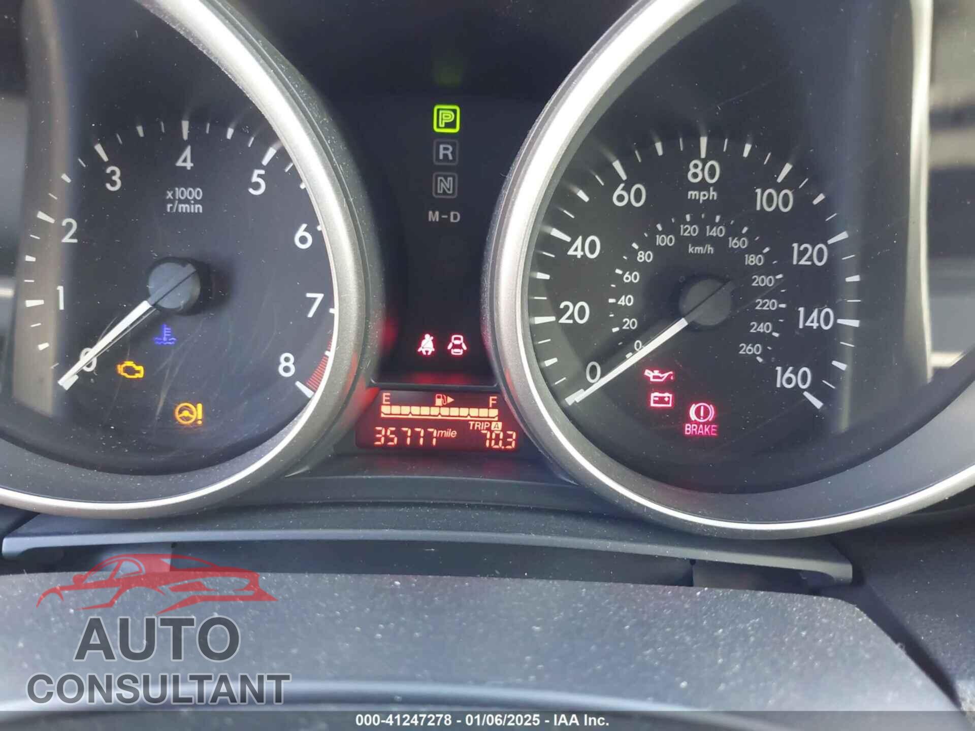 MAZDA MAZDA5 2012 - JM1CW2BL3C0141390