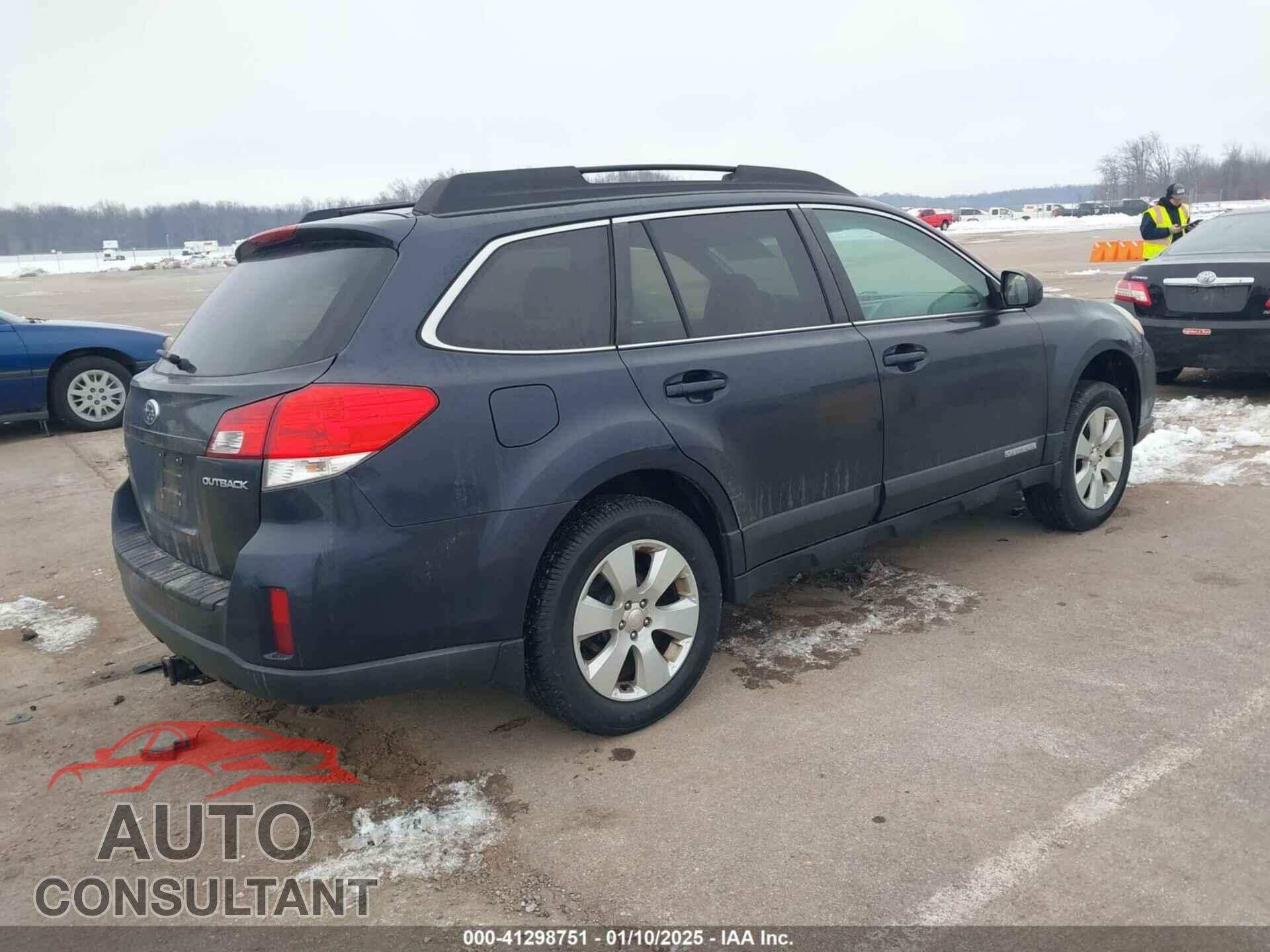 SUBARU OUTBACK 2012 - 4S4BRCGC2C3219489