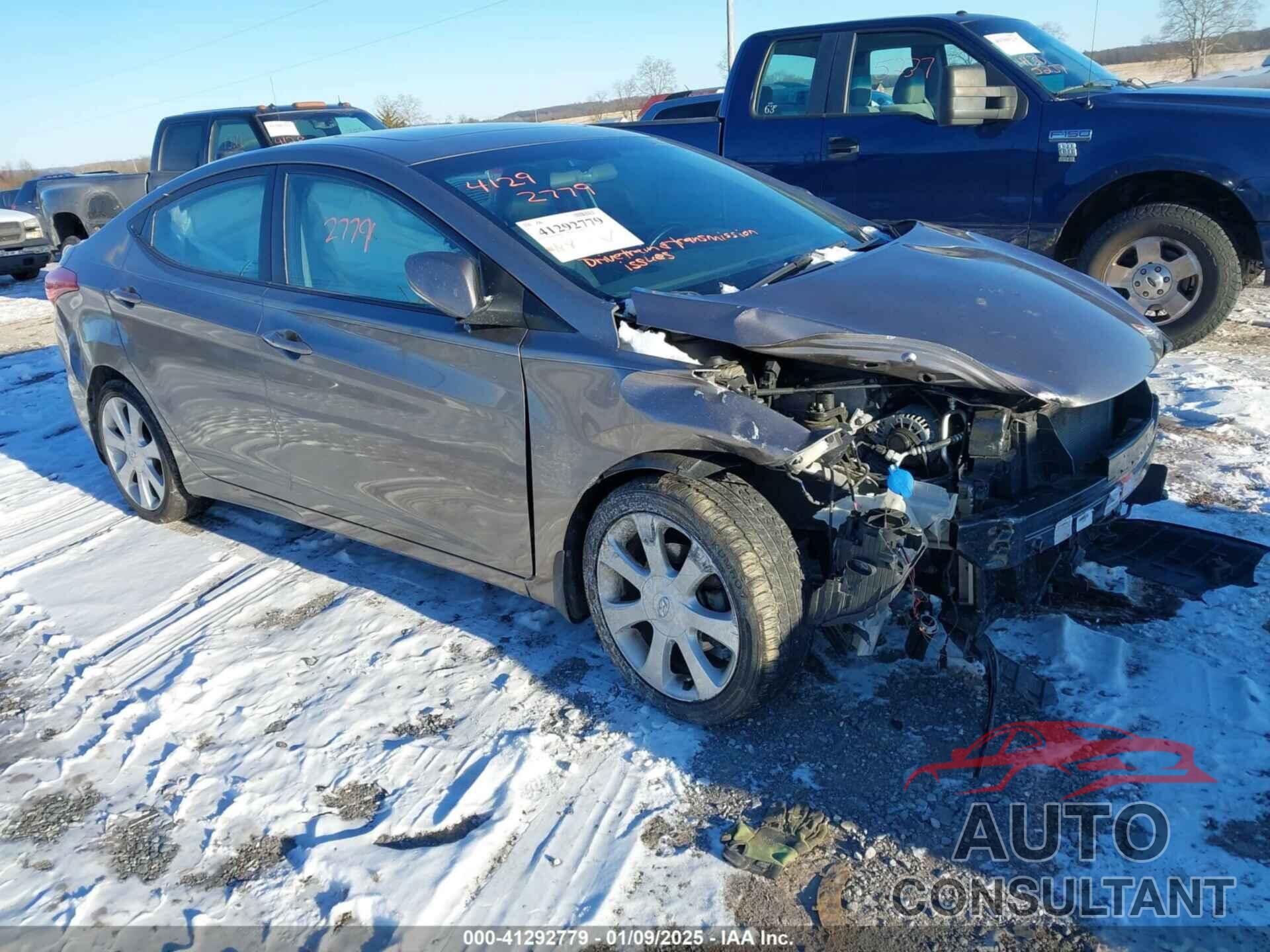 HYUNDAI ELANTRA 2013 - 5NPDH4AE2DH395464