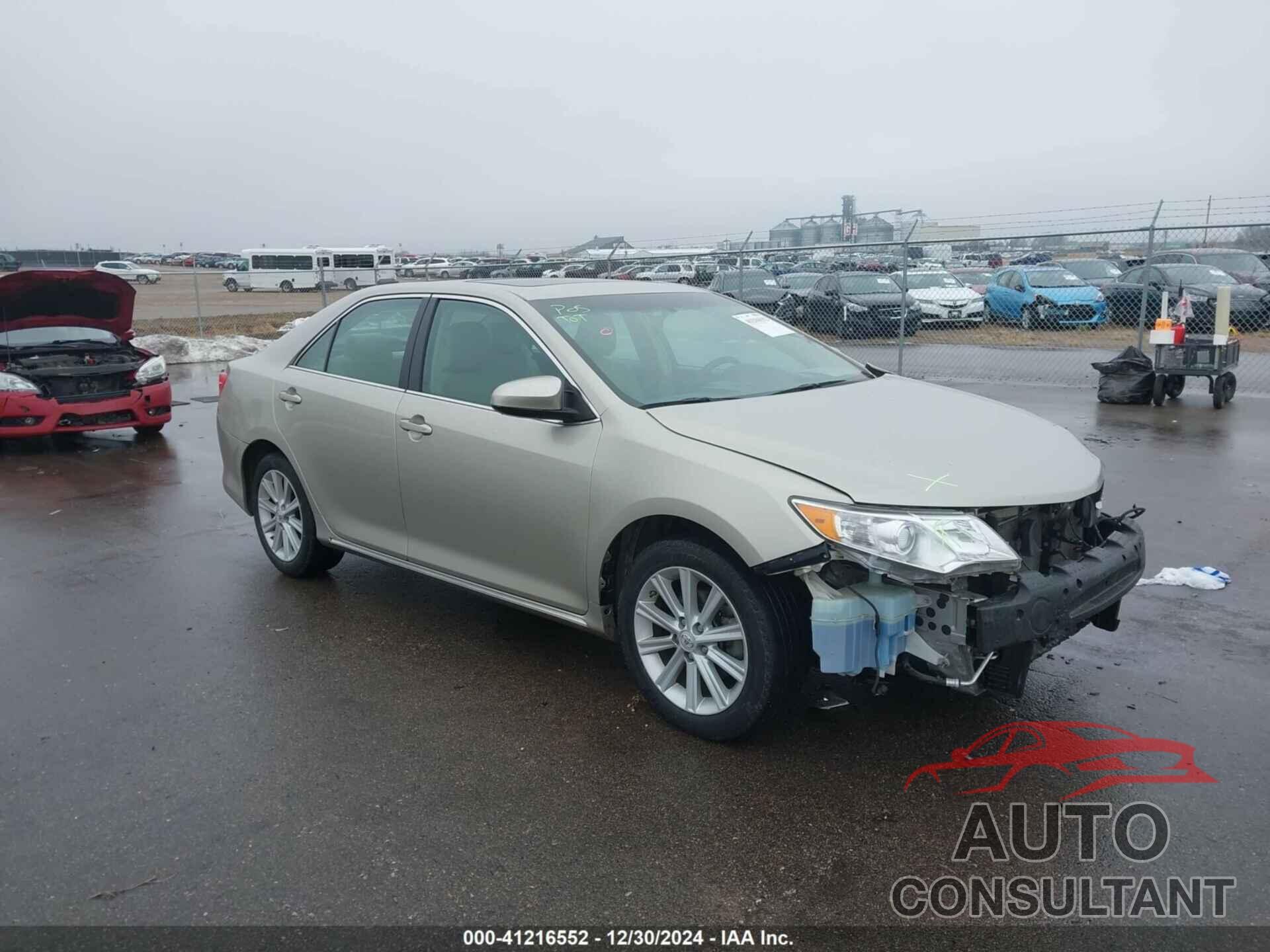 TOYOTA CAMRY 2013 - 4T4BF1FKXDR333490