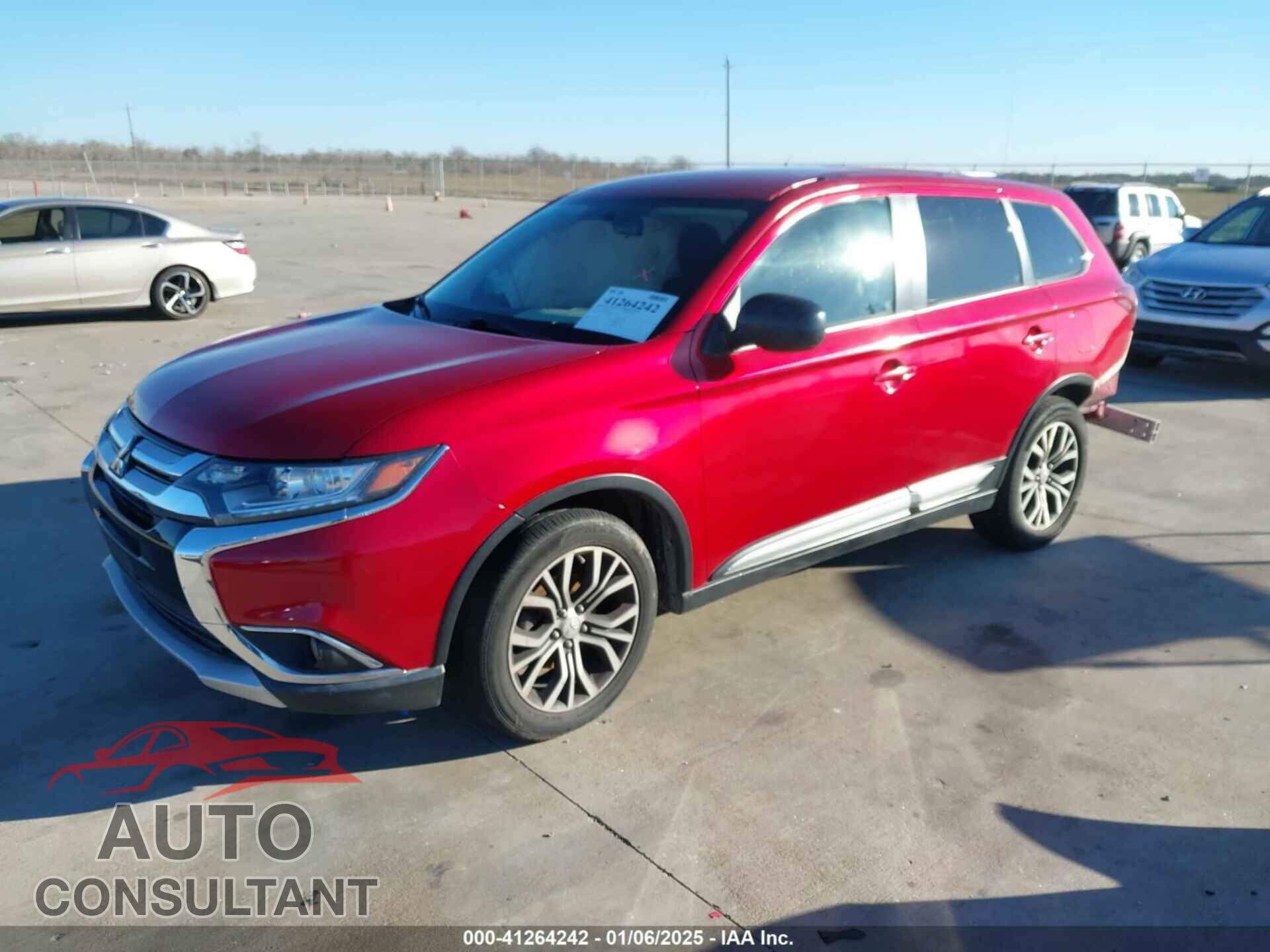 MITSUBISHI OUTLANDER 2016 - JA4AD2A36GZ016149