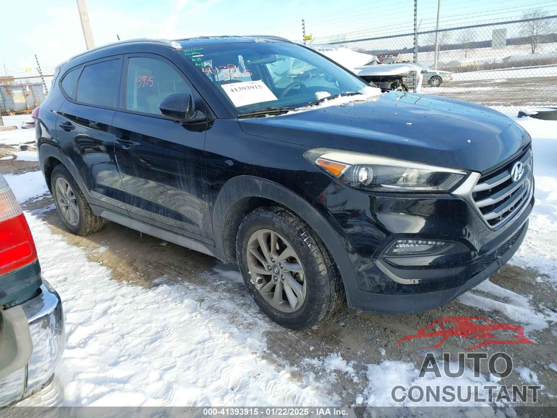 HYUNDAI TUCSON 2017 - KM8J3CA40HU545498