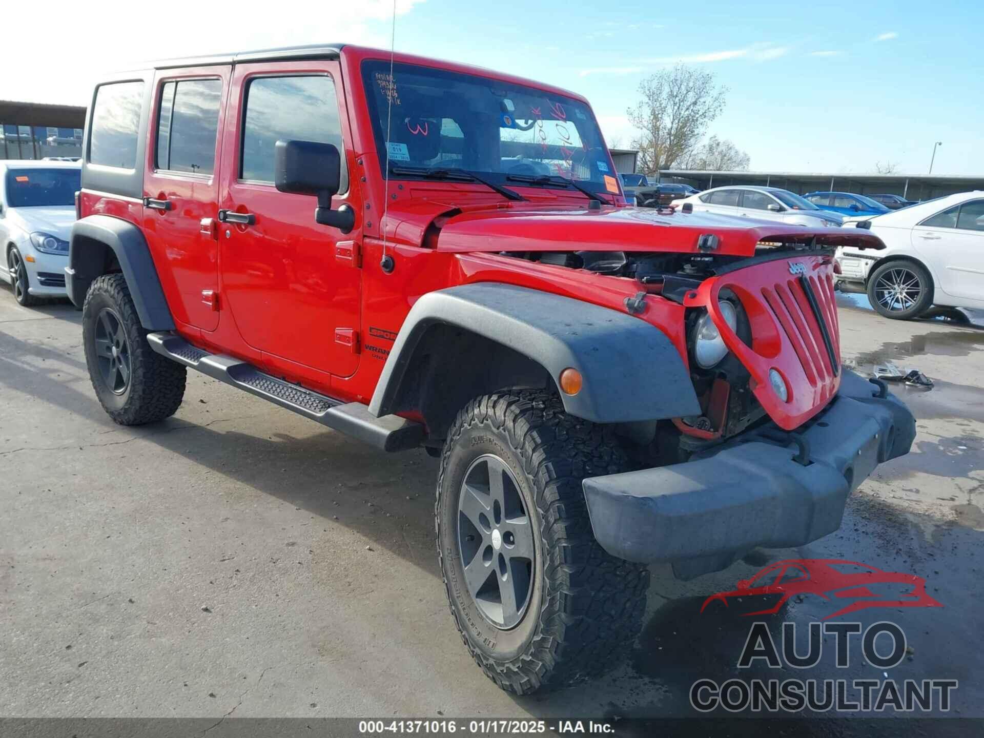 JEEP WRANGLER UNLIMITED 2015 - 1C4BJWDGXFL692873