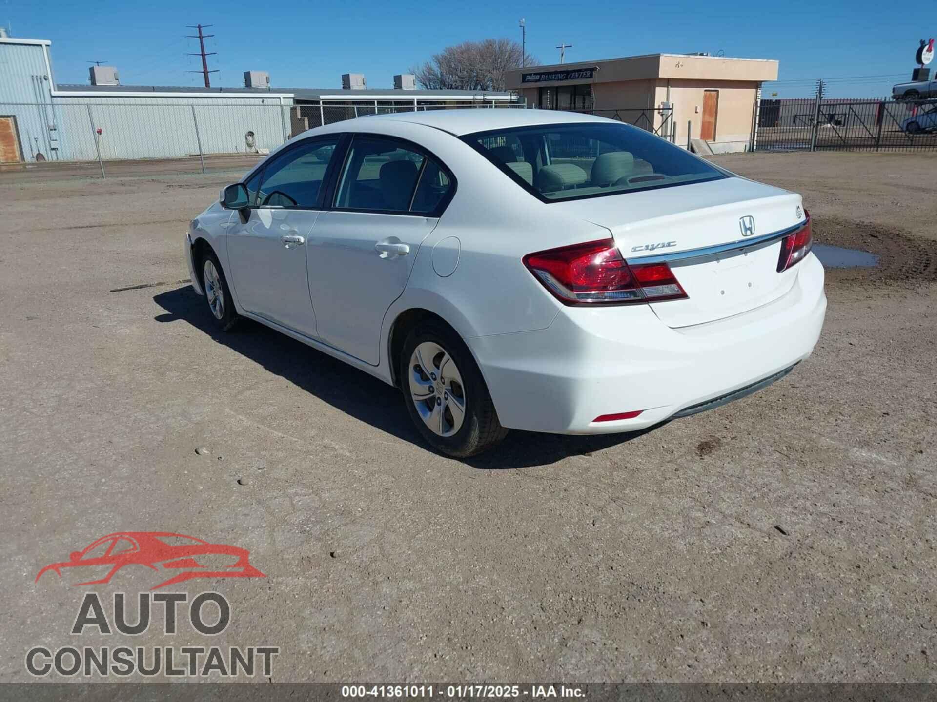 HONDA CIVIC 2013 - 2HGFB2F53DH585985