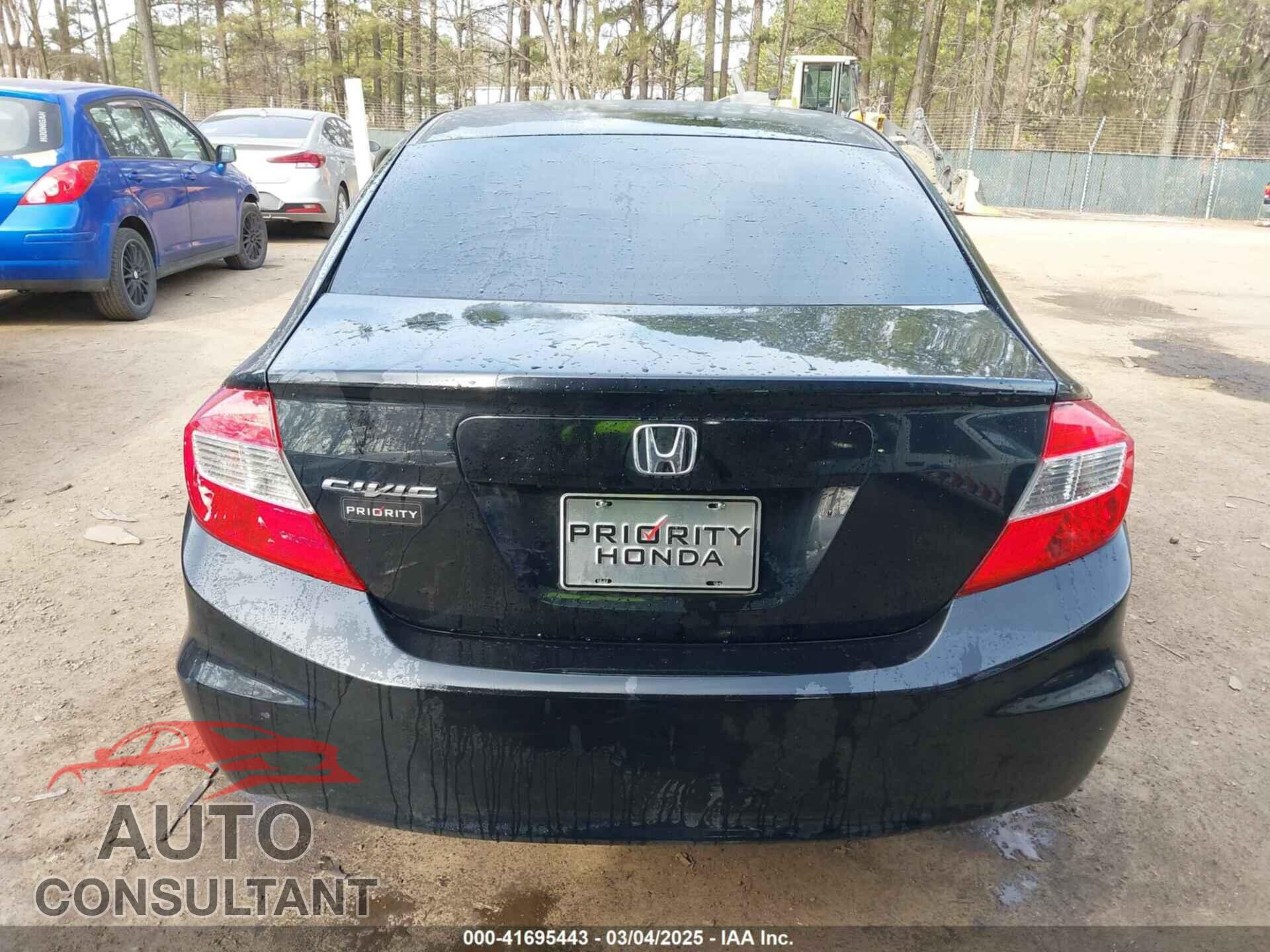 HONDA CIVIC 2012 - 19XFB2F59CE053987