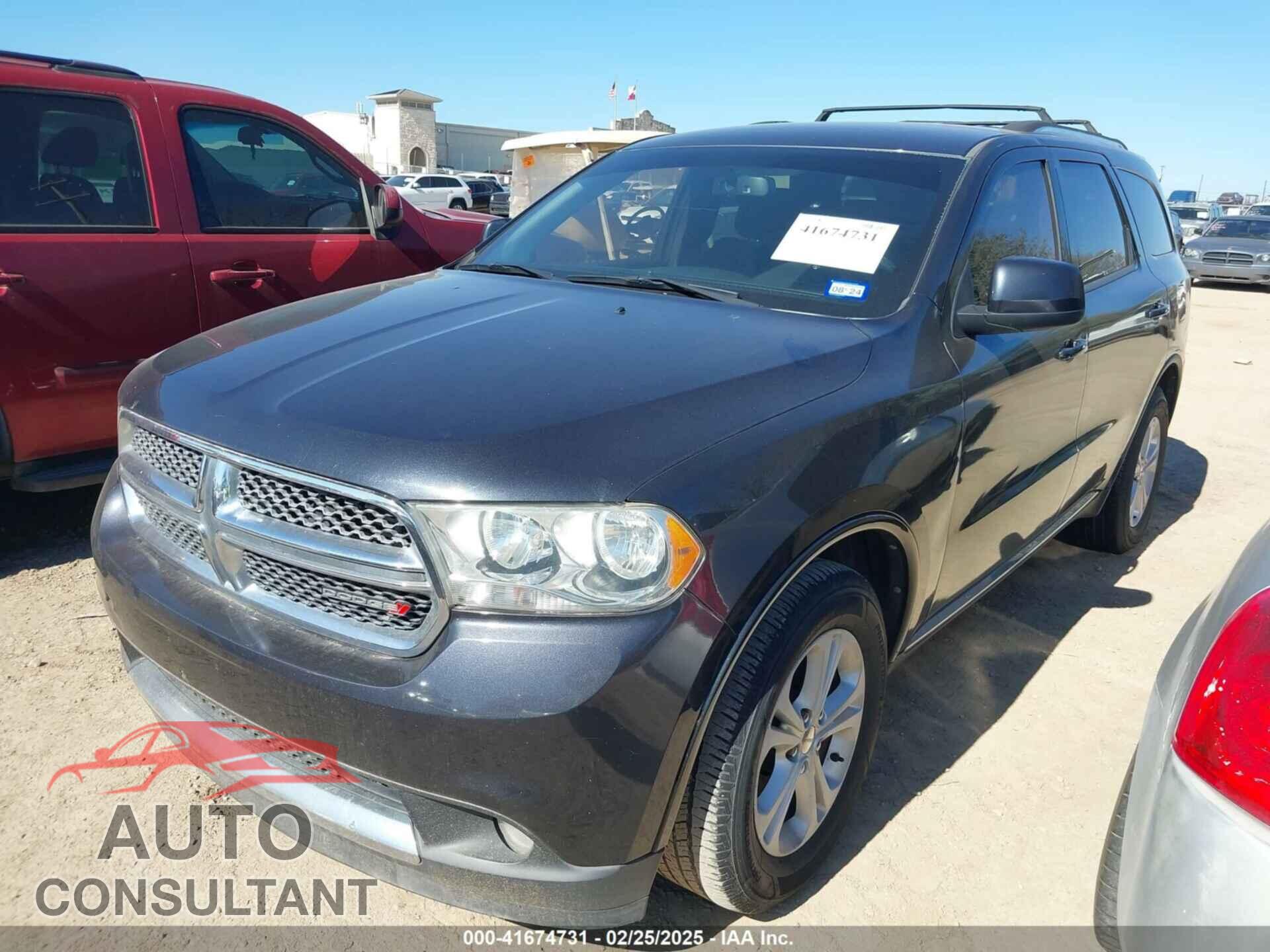 DODGE DURANGO 2012 - 1C4RDHAG1CC257760