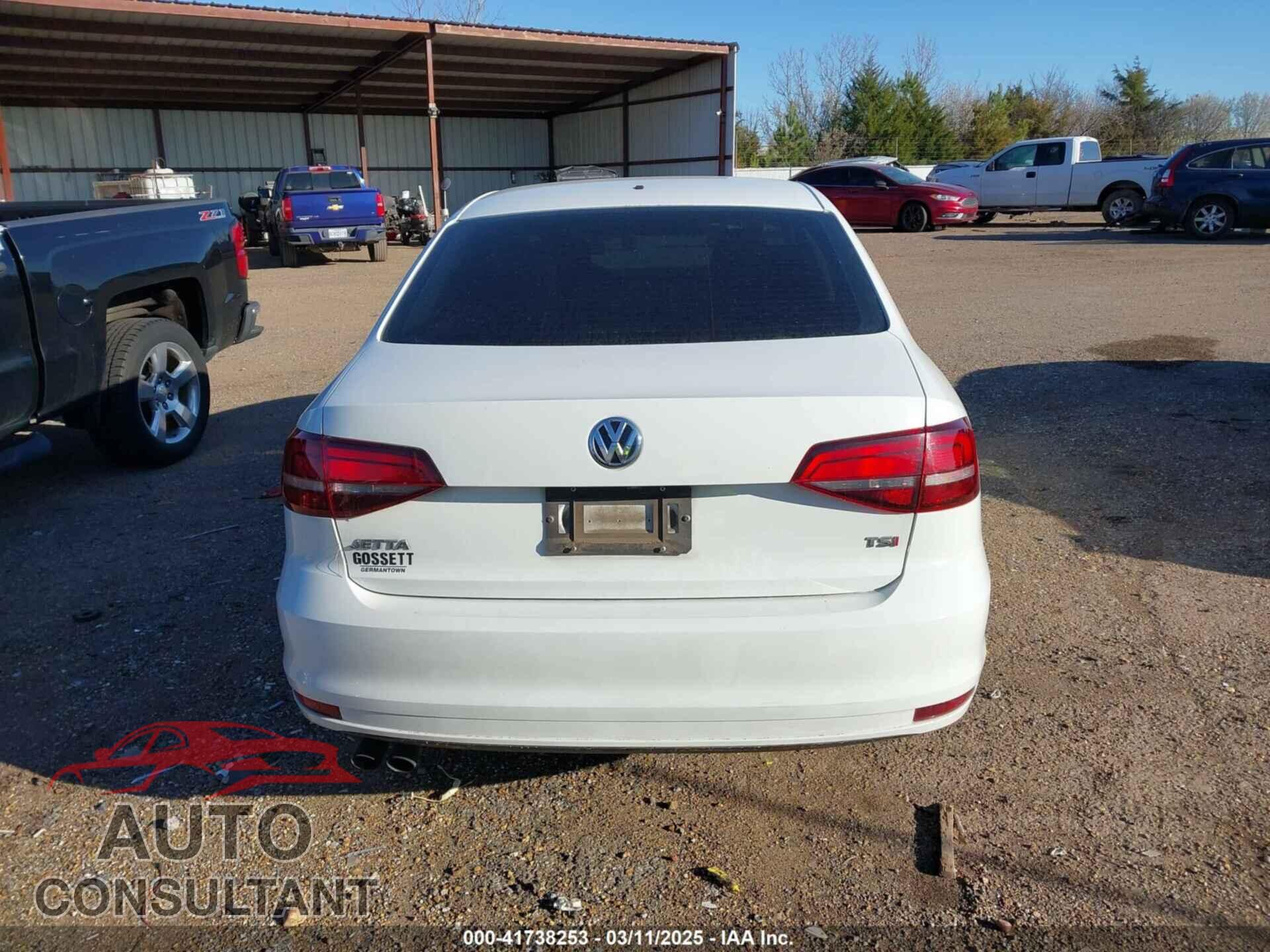 VOLKSWAGEN JETTA 2017 - 3VW2B7AJ1HM400450