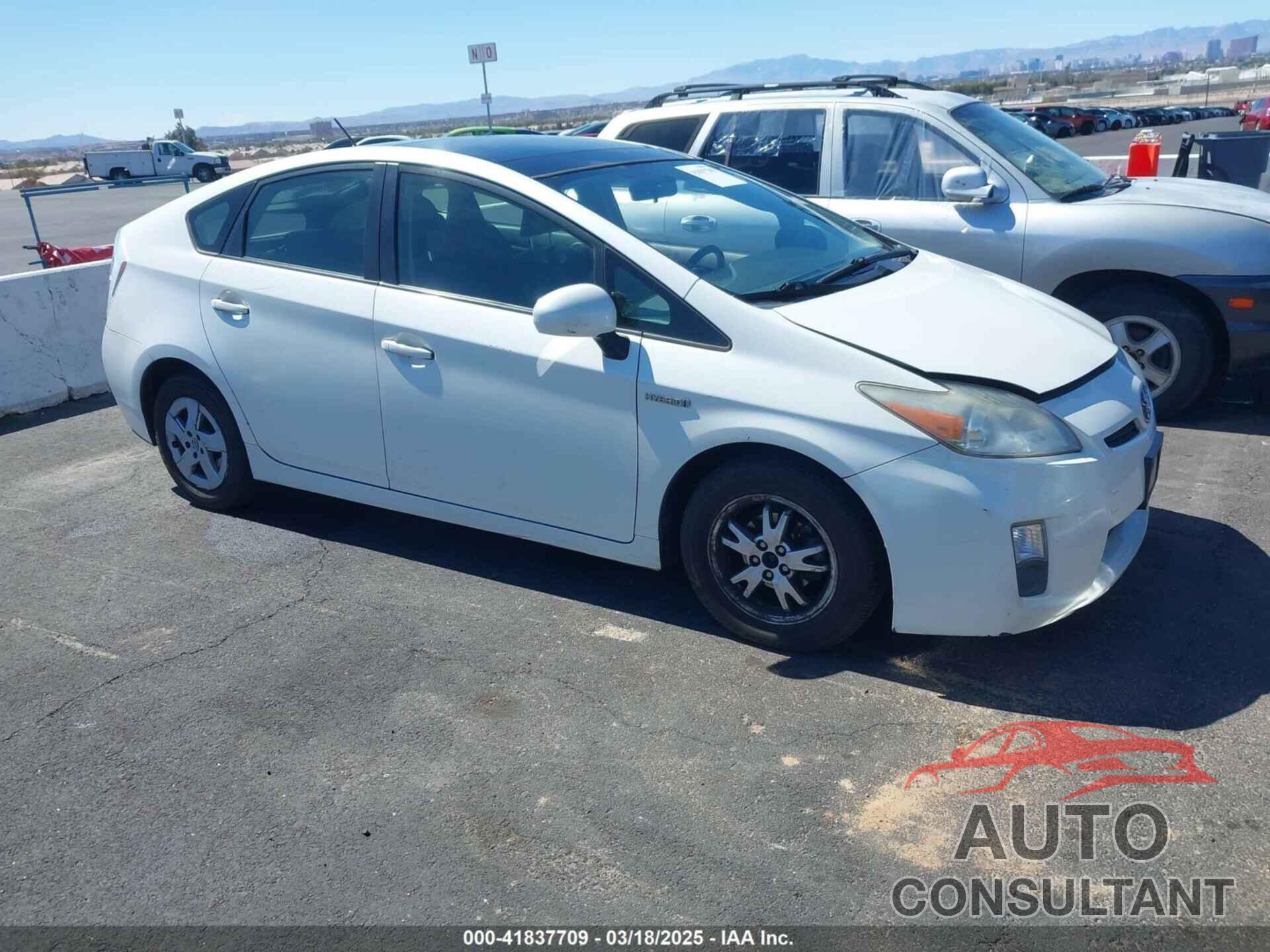 TOYOTA PRIUS 2011 - JTDKN3DU9B5294772