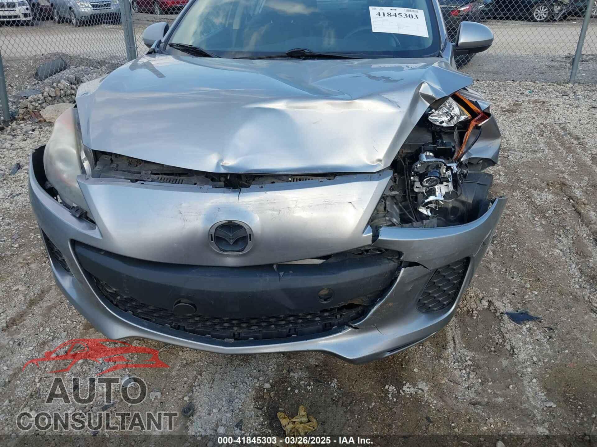 MAZDA MAZDA3 2013 - JM1BL1TF4D1719757