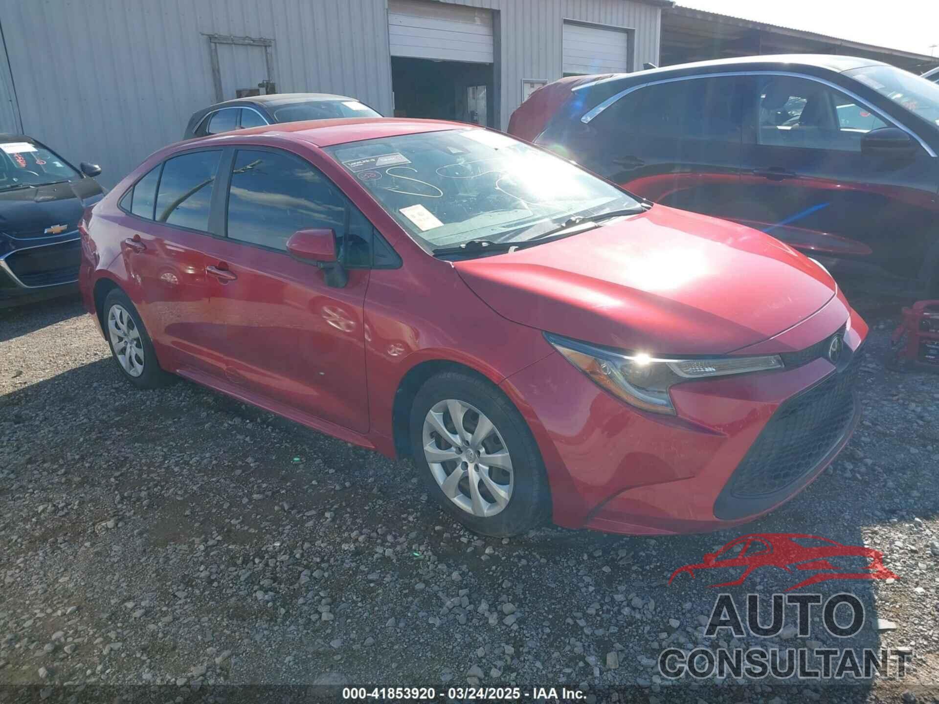 TOYOTA COROLLA 2020 - JTDEPRAE7LJ026061