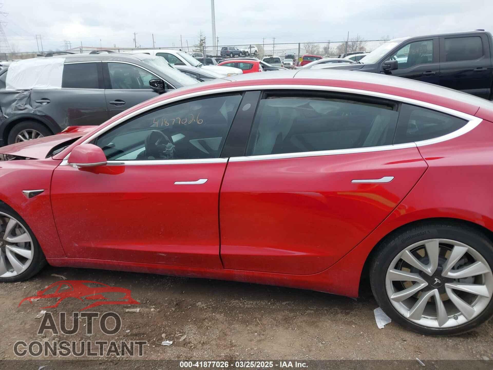TESLA MODEL 3 2019 - 5YJ3E1EB9KF365960