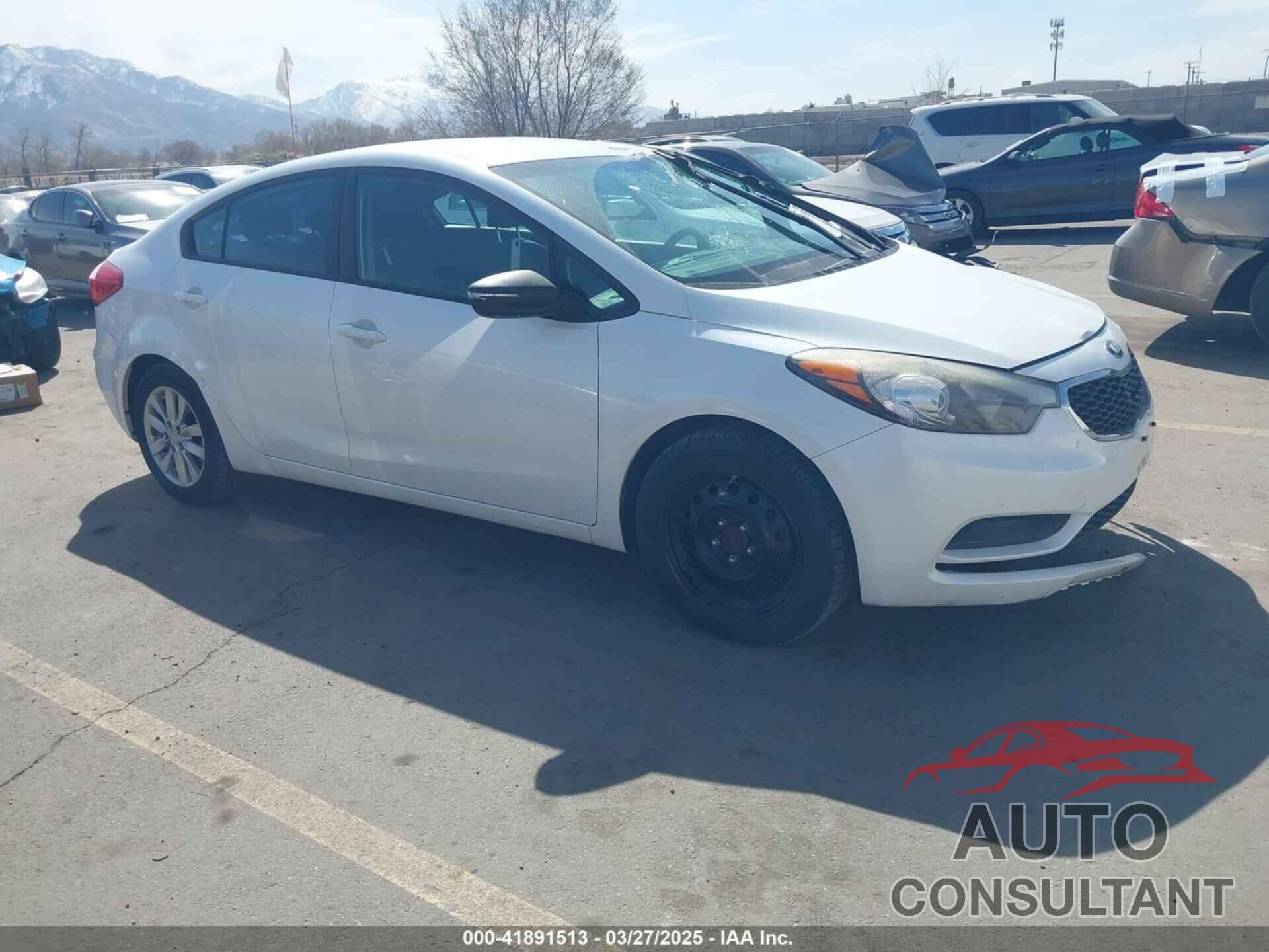 KIA FORTE 2015 - KNAFX4A6XF5384068
