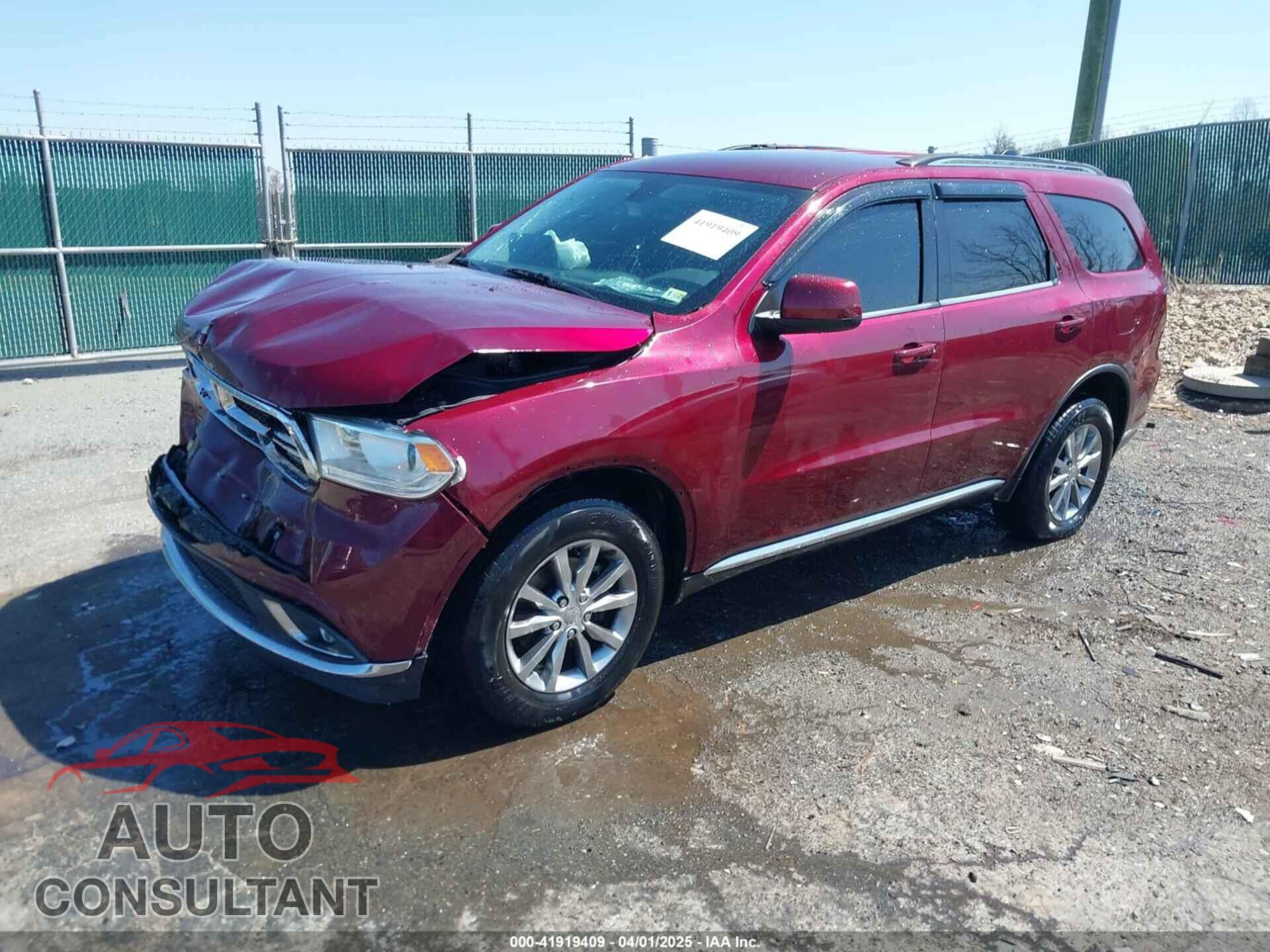 DODGE DURANGO 2018 - 1C4RDJAG2JC133887