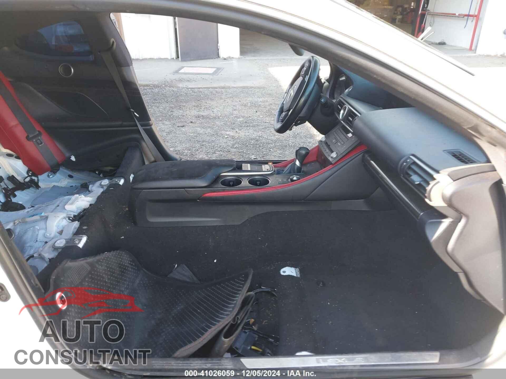 LEXUS RC F 2016 - JTHHP5BC0G5004693