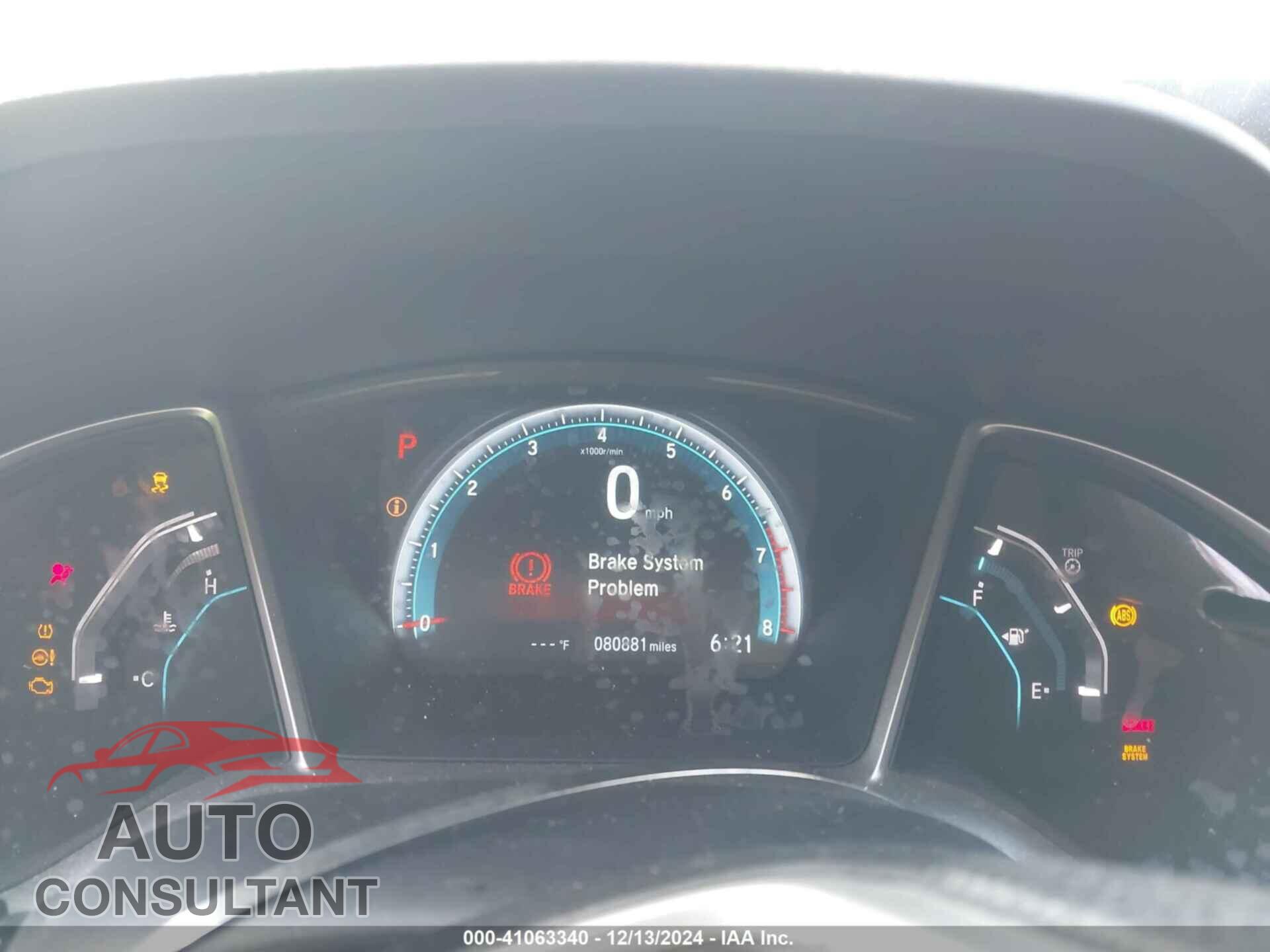 HONDA CIVIC 2017 - 19XFC2F72HE220115