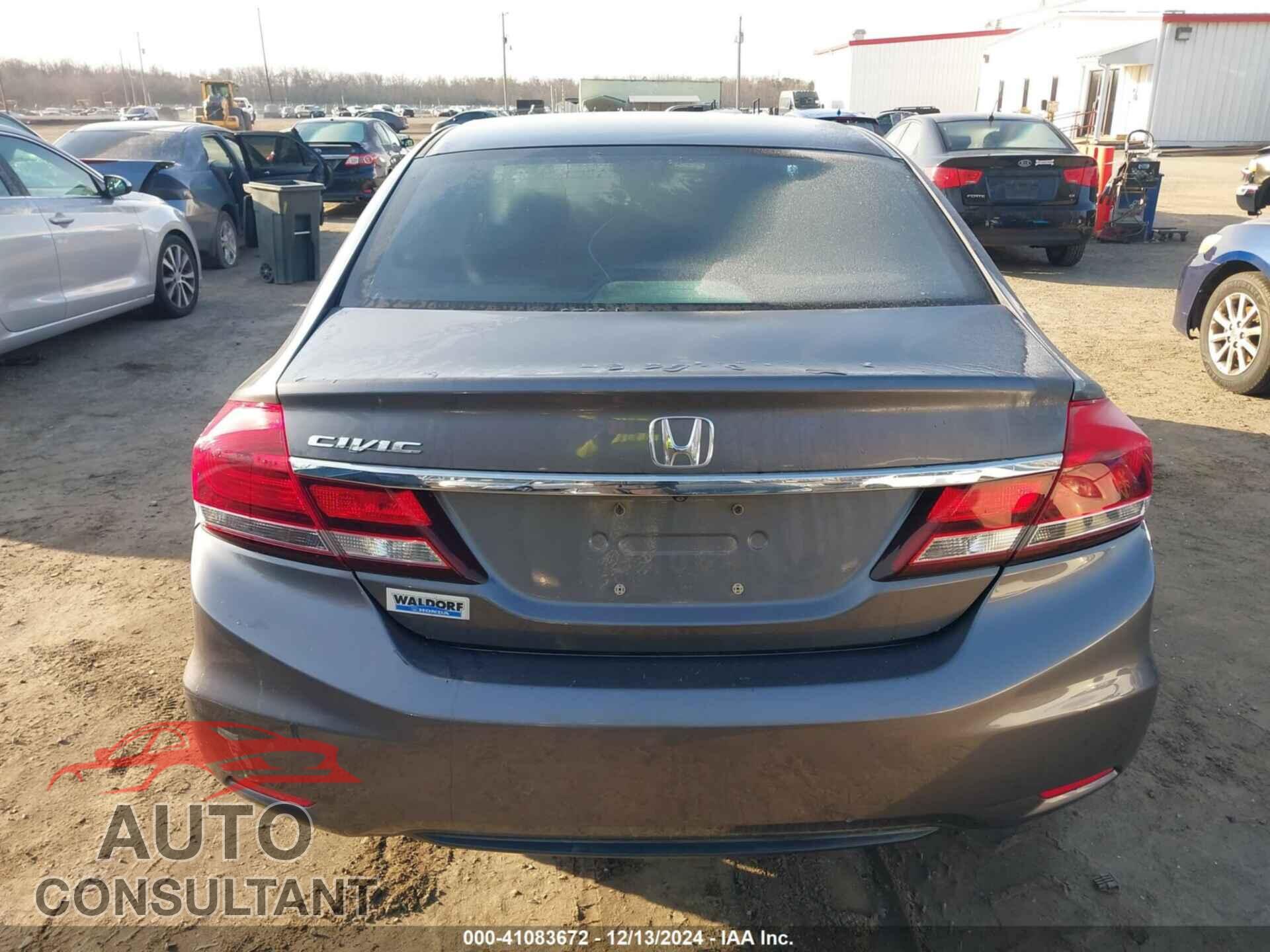 HONDA CIVIC 2014 - 2HGFB2F96EH503381
