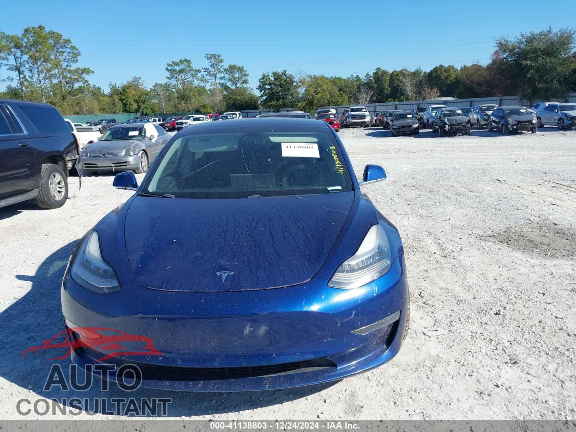 TESLA MODEL 3 2019 - 5YJ3E1EB2KF437372