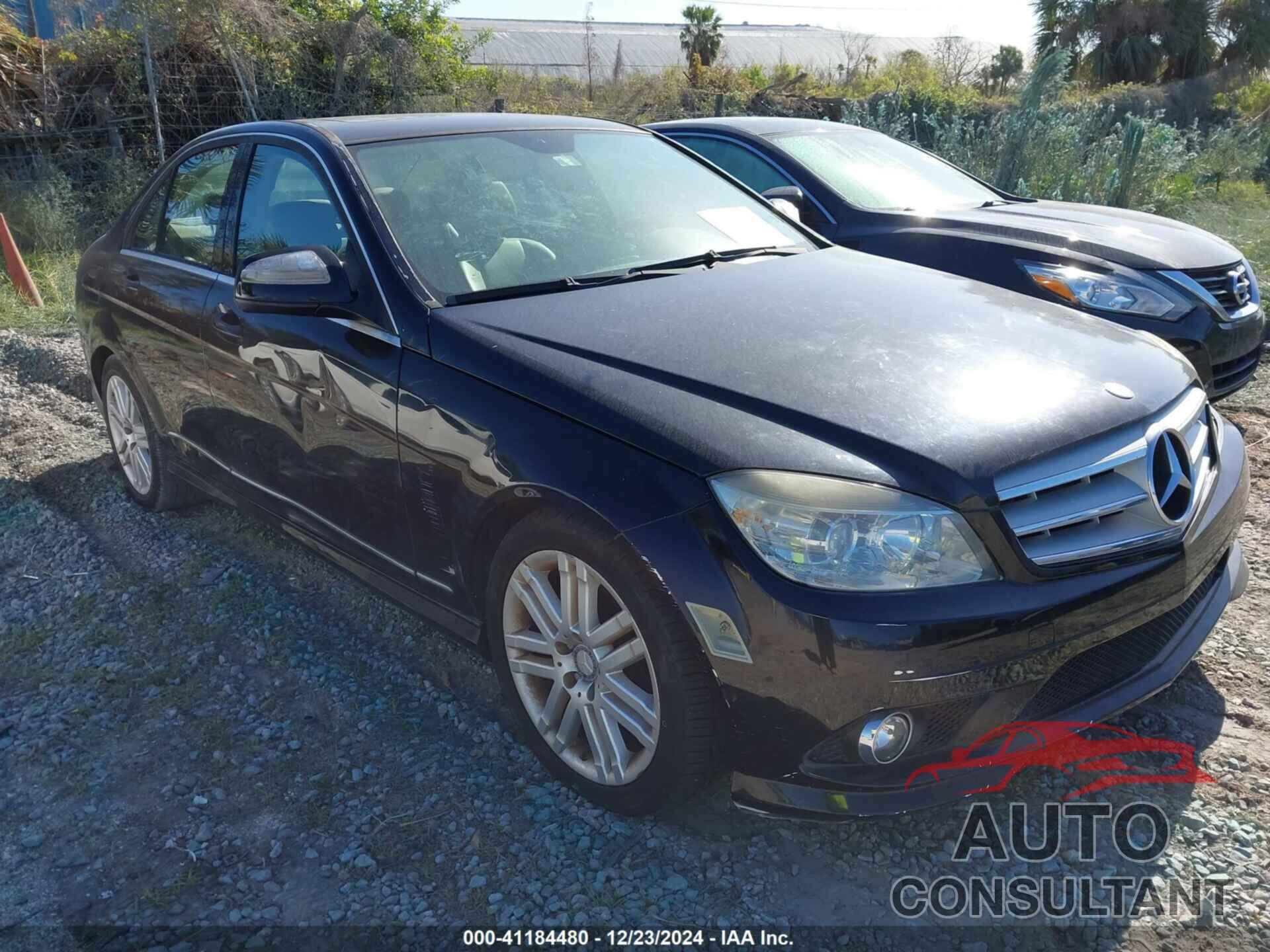 MERCEDES-BENZ C 300 2009 - WDDGF54X49R072268