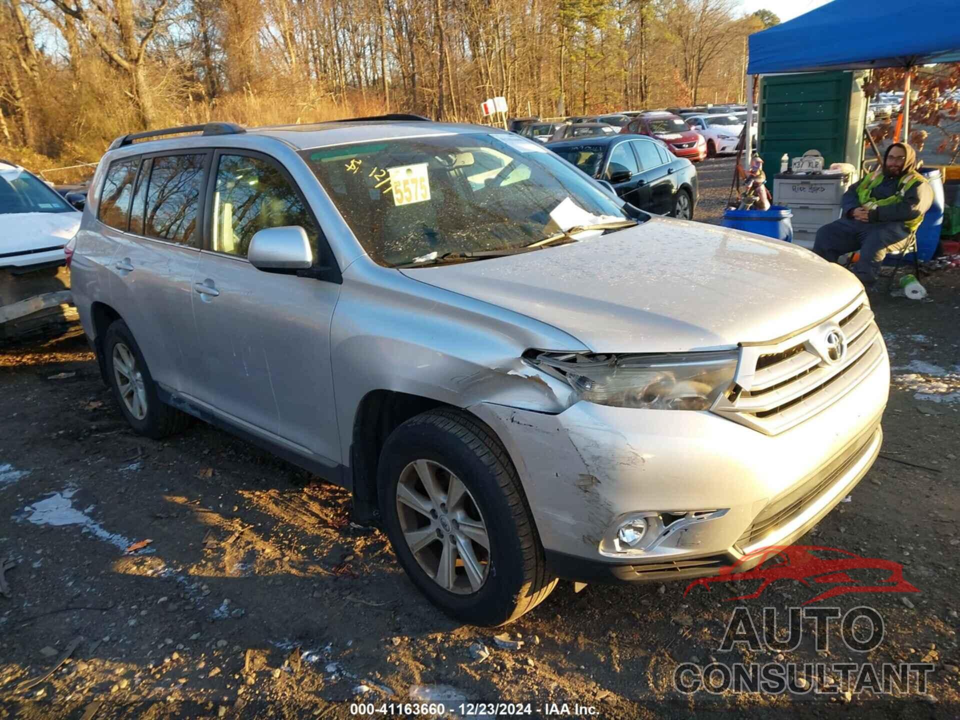 TOYOTA HIGHLANDER 2011 - 5TDBK3EH9BS091479