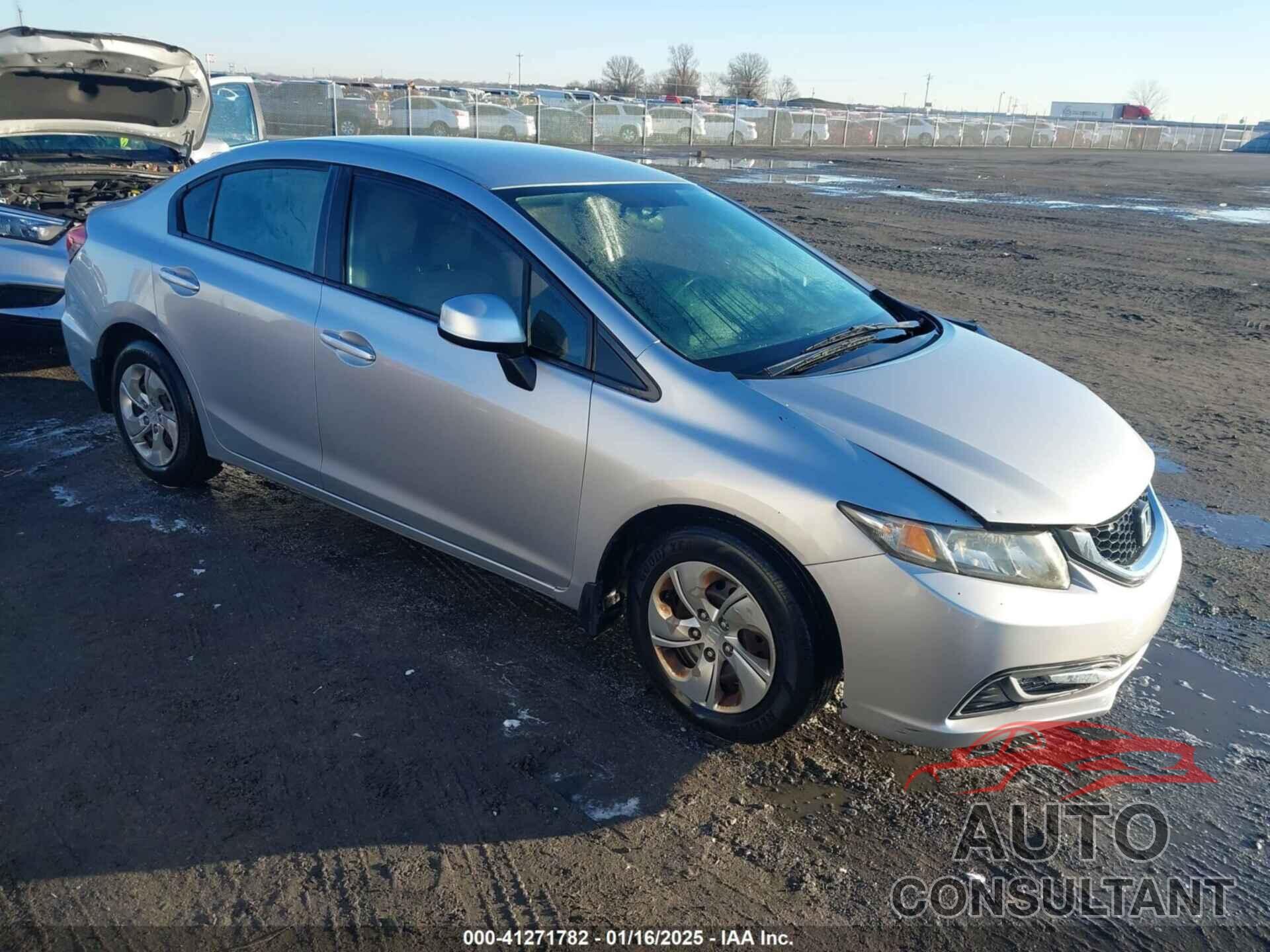 HONDA CIVIC 2013 - 2HGFB2F50DH548621