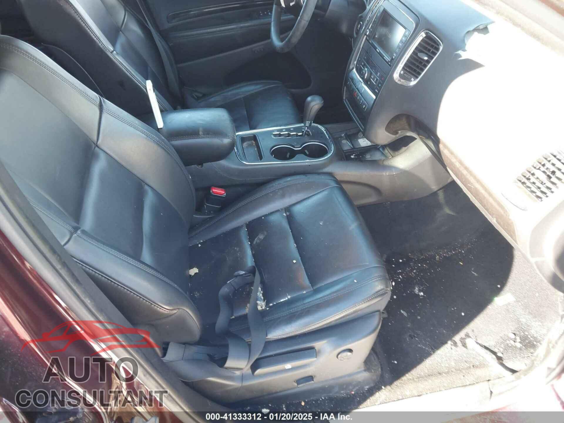 DODGE DURANGO 2012 - 1C4RDJDG4CC309224