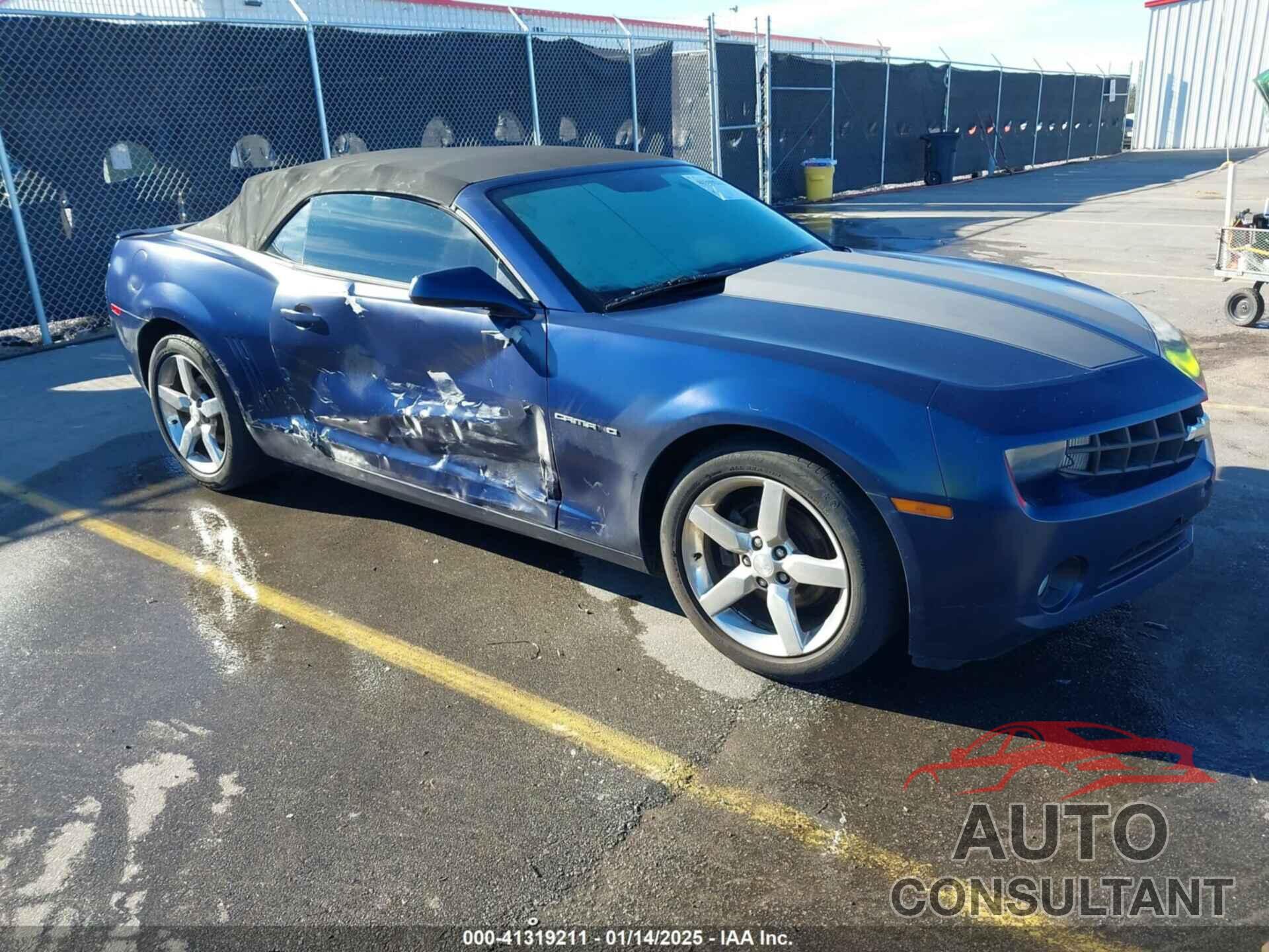 CHEVROLET CAMARO 2012 - 2G1FB3D30C9175247