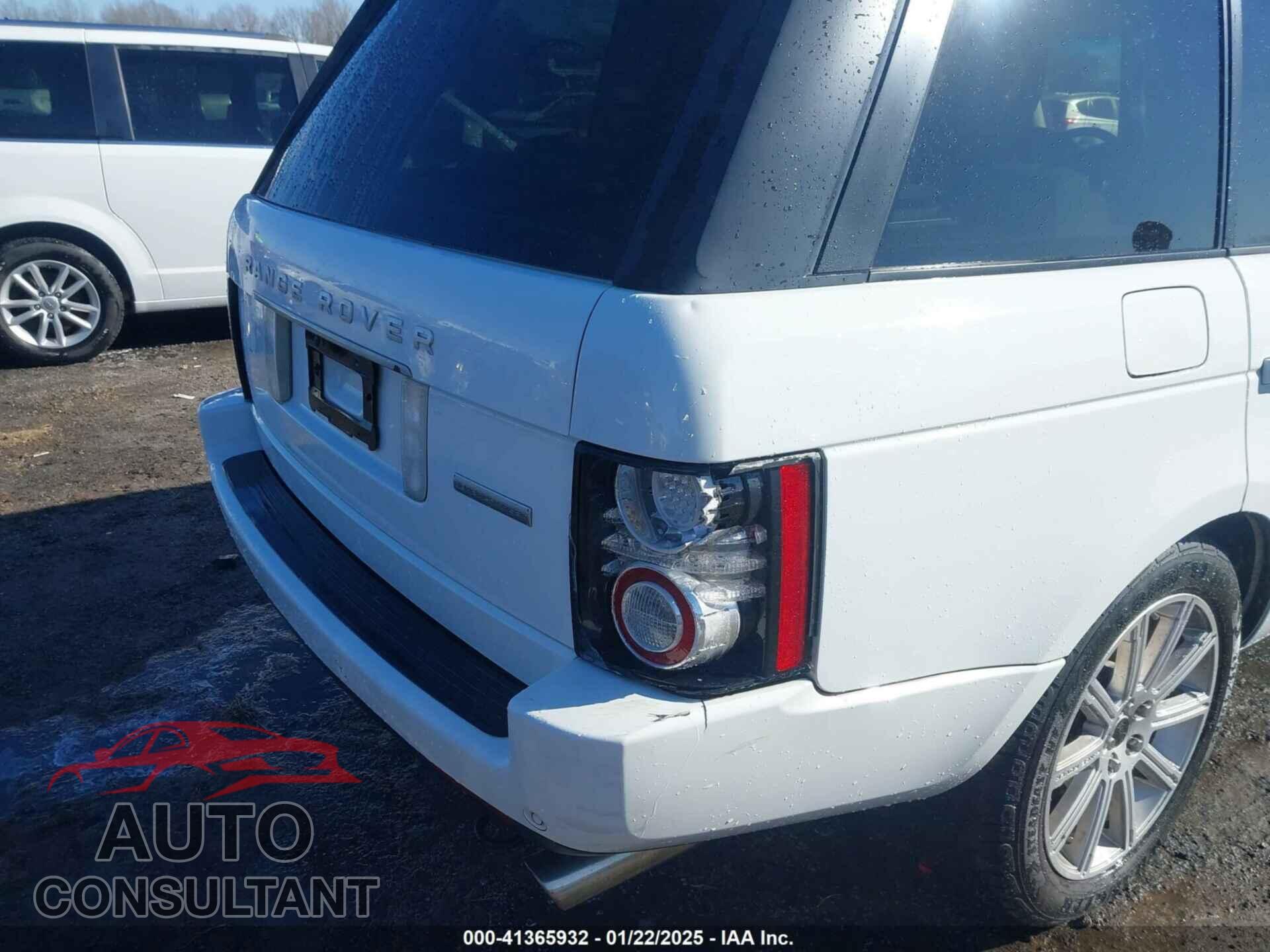 LAND ROVER RANGE ROVER 2012 - SALMF1E46CA380437