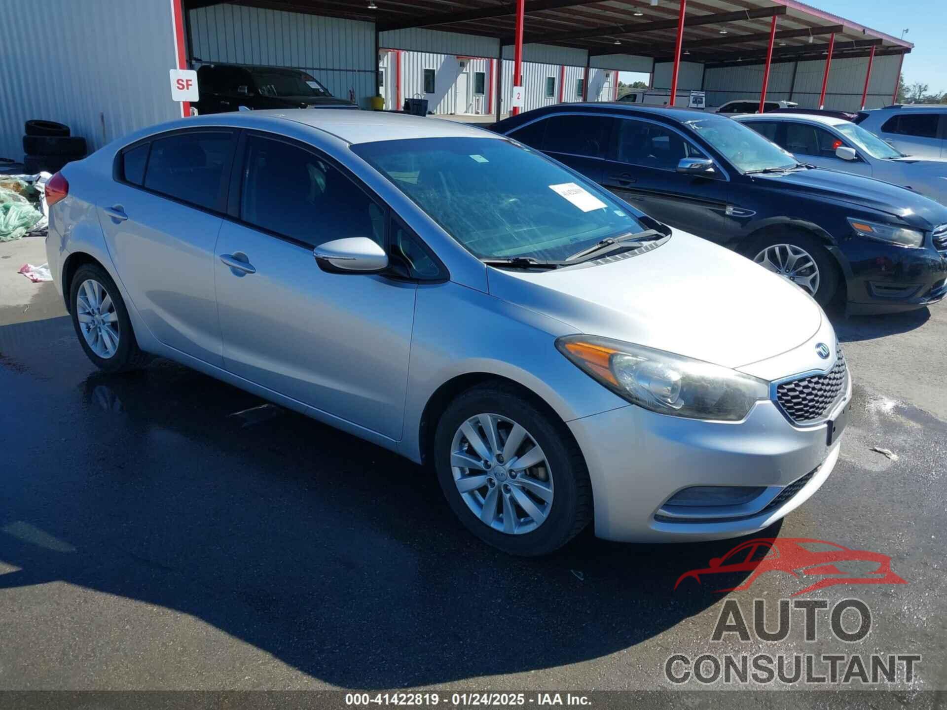 KIA FORTE 2014 - KNAFX4A6XE5215831