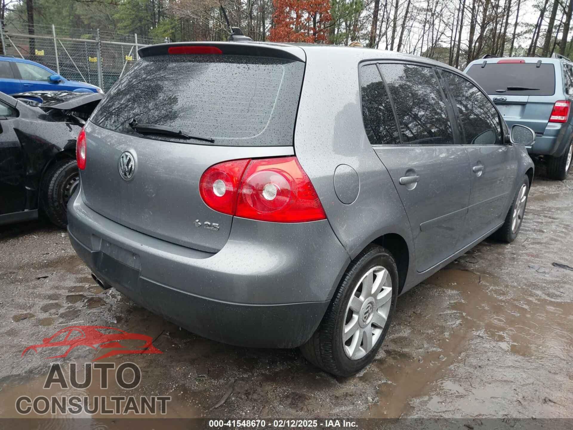 VOLKSWAGEN RABBIT 2009 - WVWDB71K69W142447
