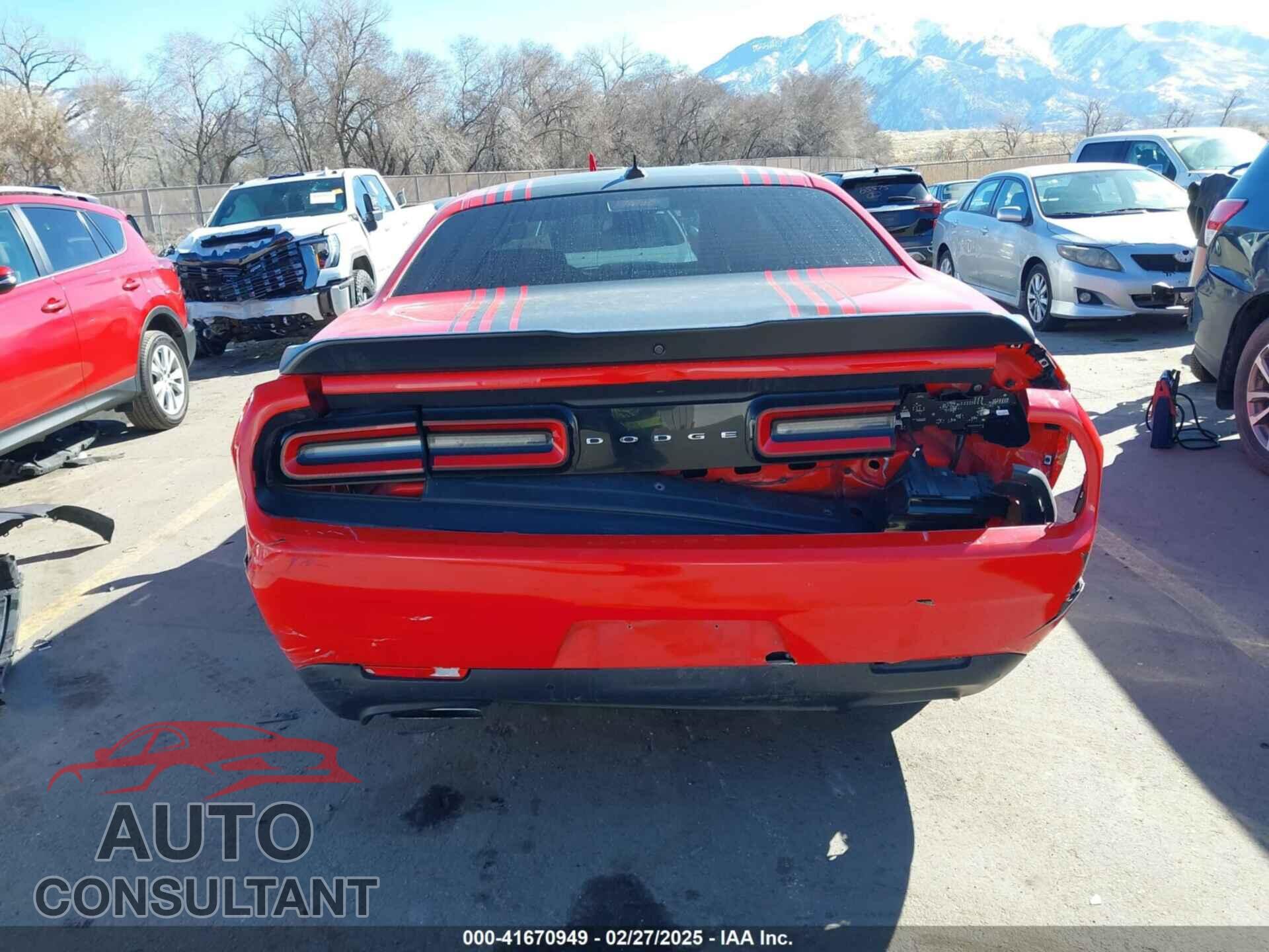 DODGE CHALLENGER 2016 - 2C3CDZBT8GH213656