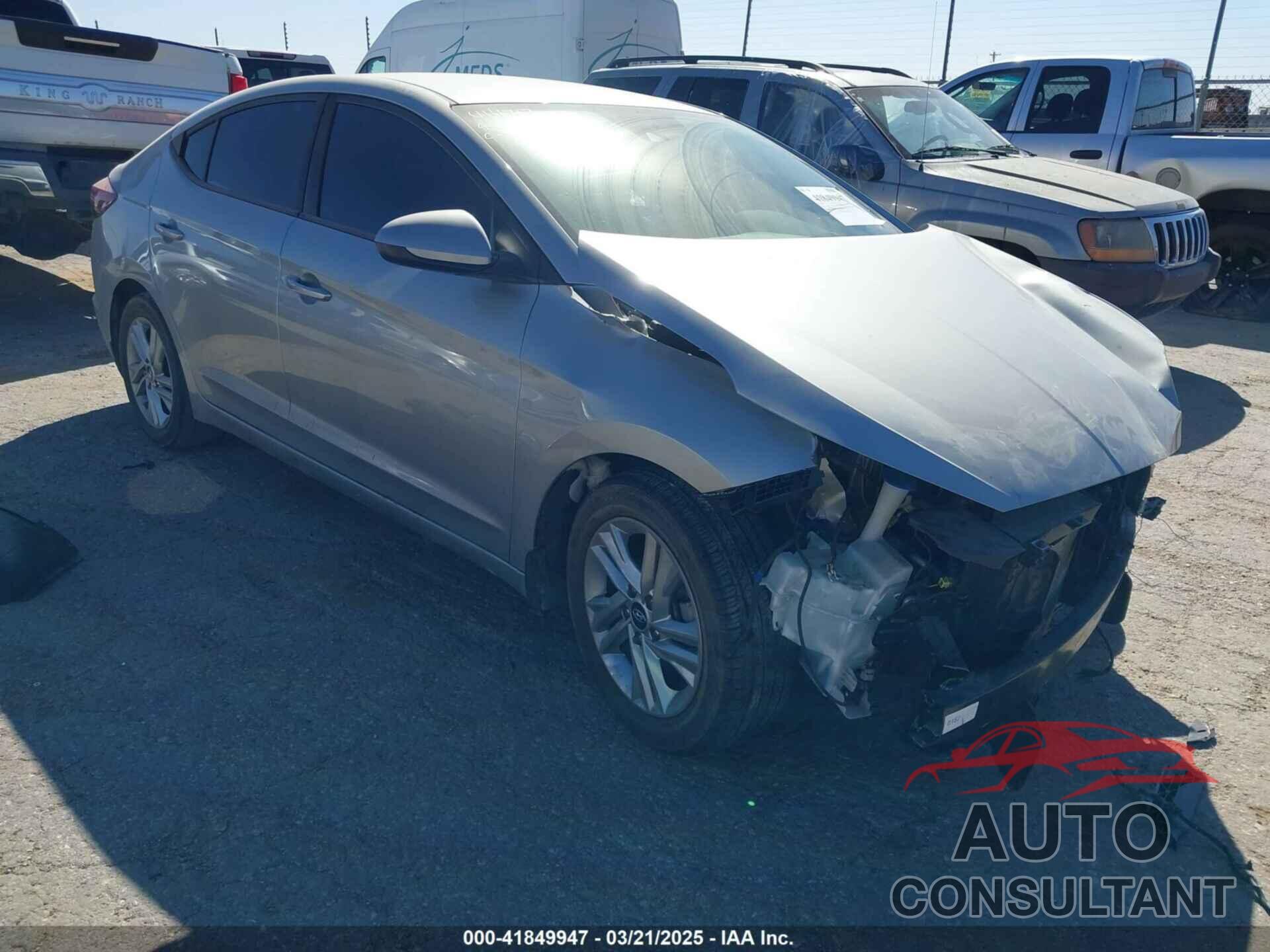 HYUNDAI ELANTRA 2020 - 5NPD84LF7LH572739