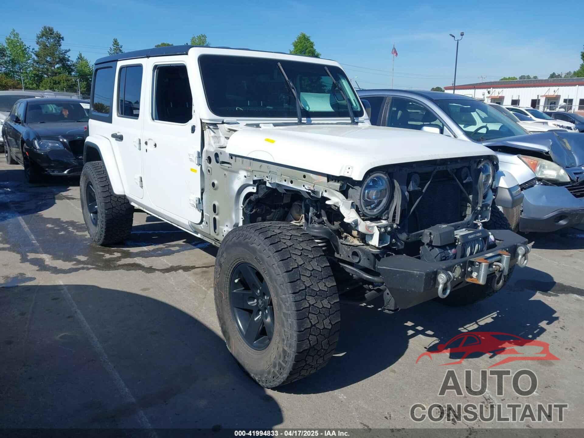 JEEP WRANGLER UNLIMITED 2018 - 1C4HJXEG4JW106111