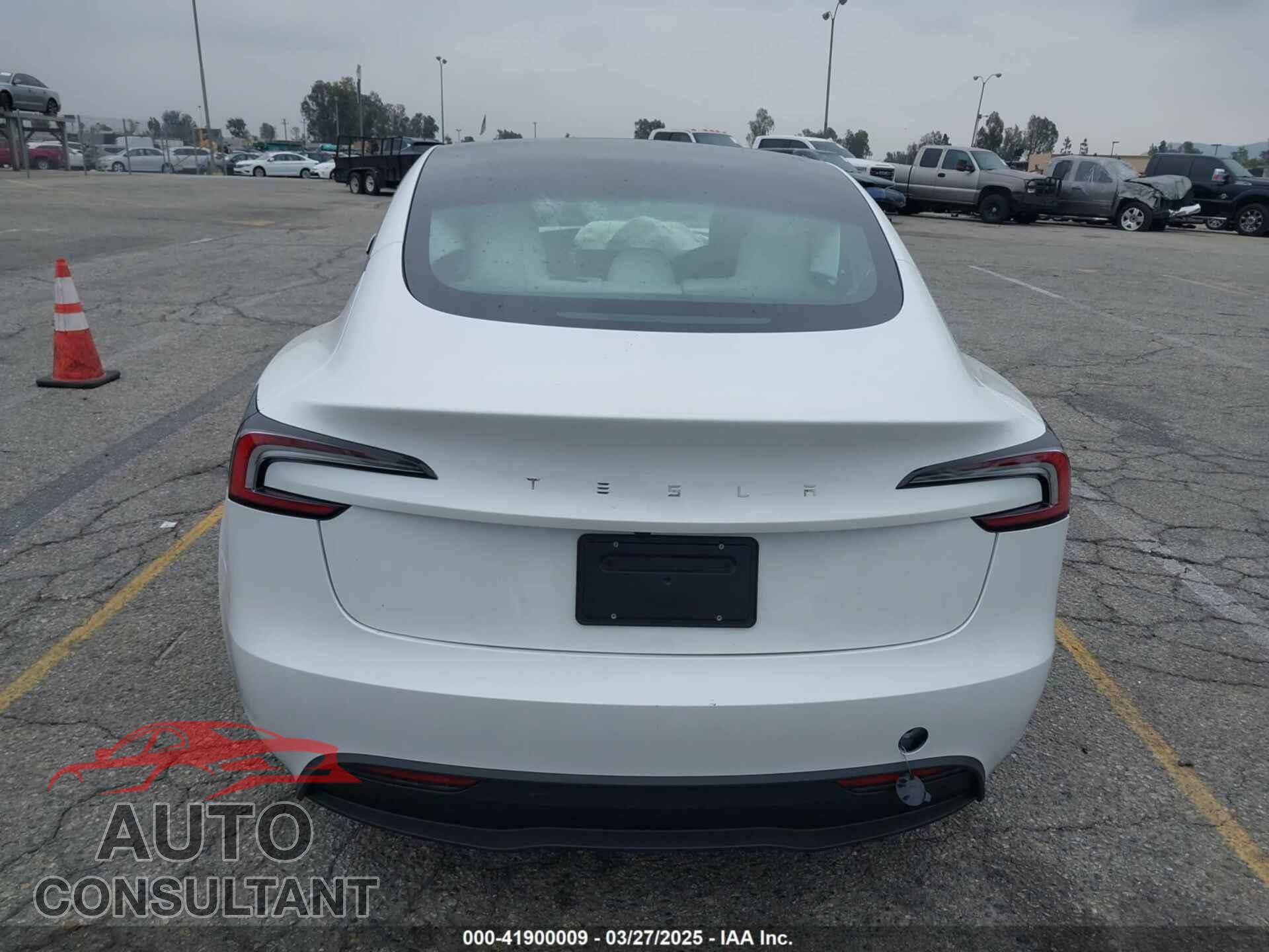 TESLA MODEL 3 2025 - 5YJ3E1EA4SF966099