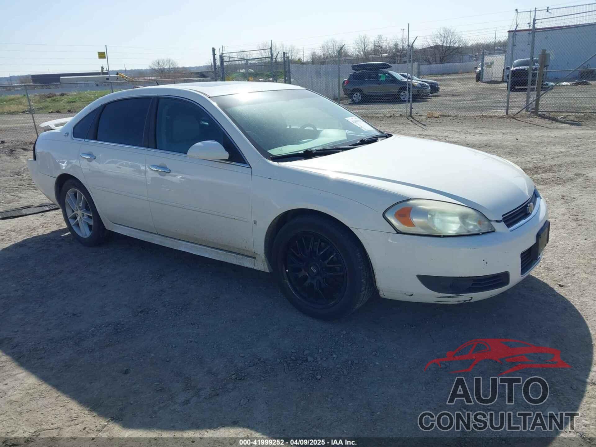 CHEVROLET IMPALA 2009 - 2G1WU57M891143812