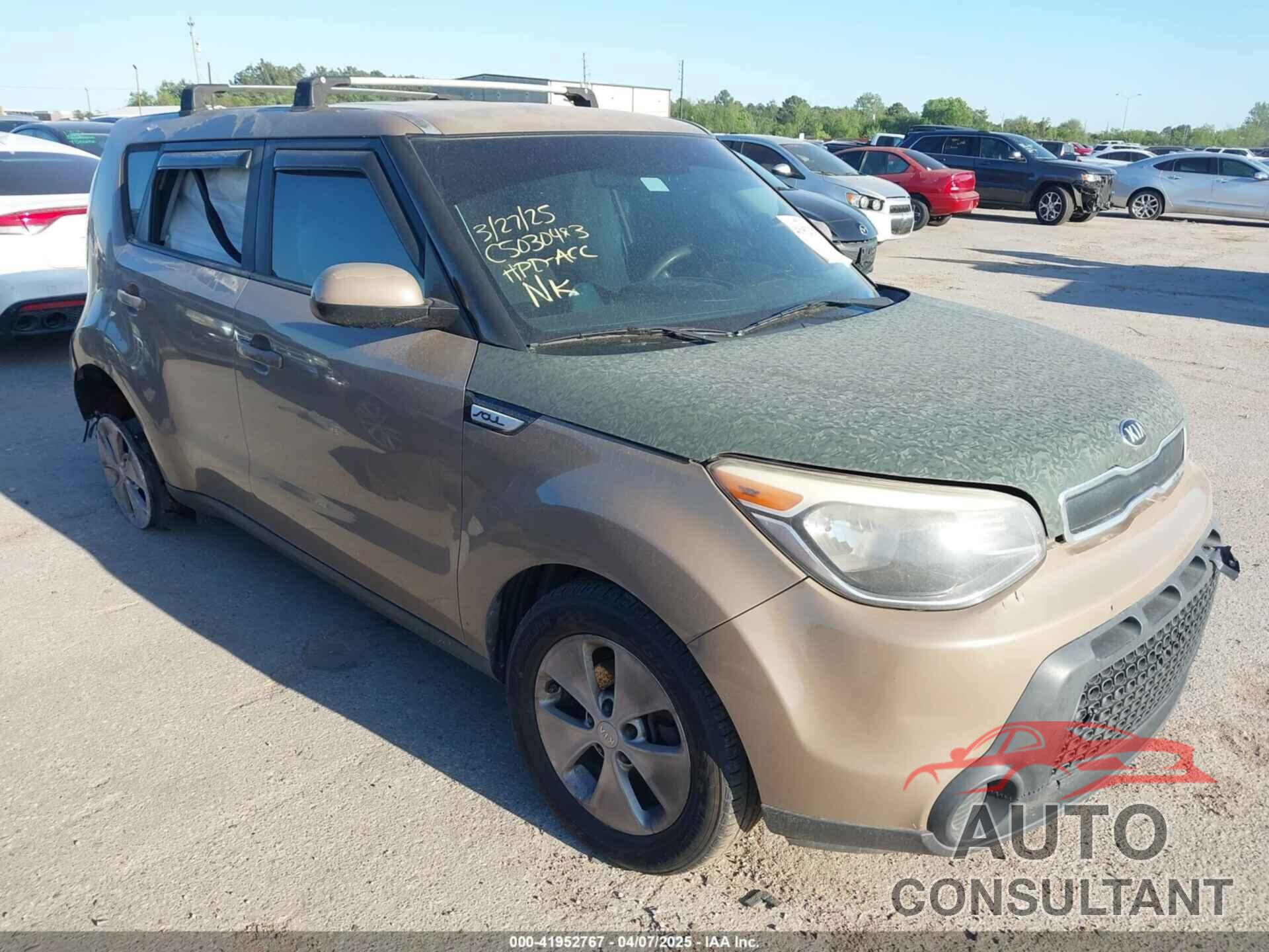 KIA SOUL 2016 - KNDJN2A21G7292972