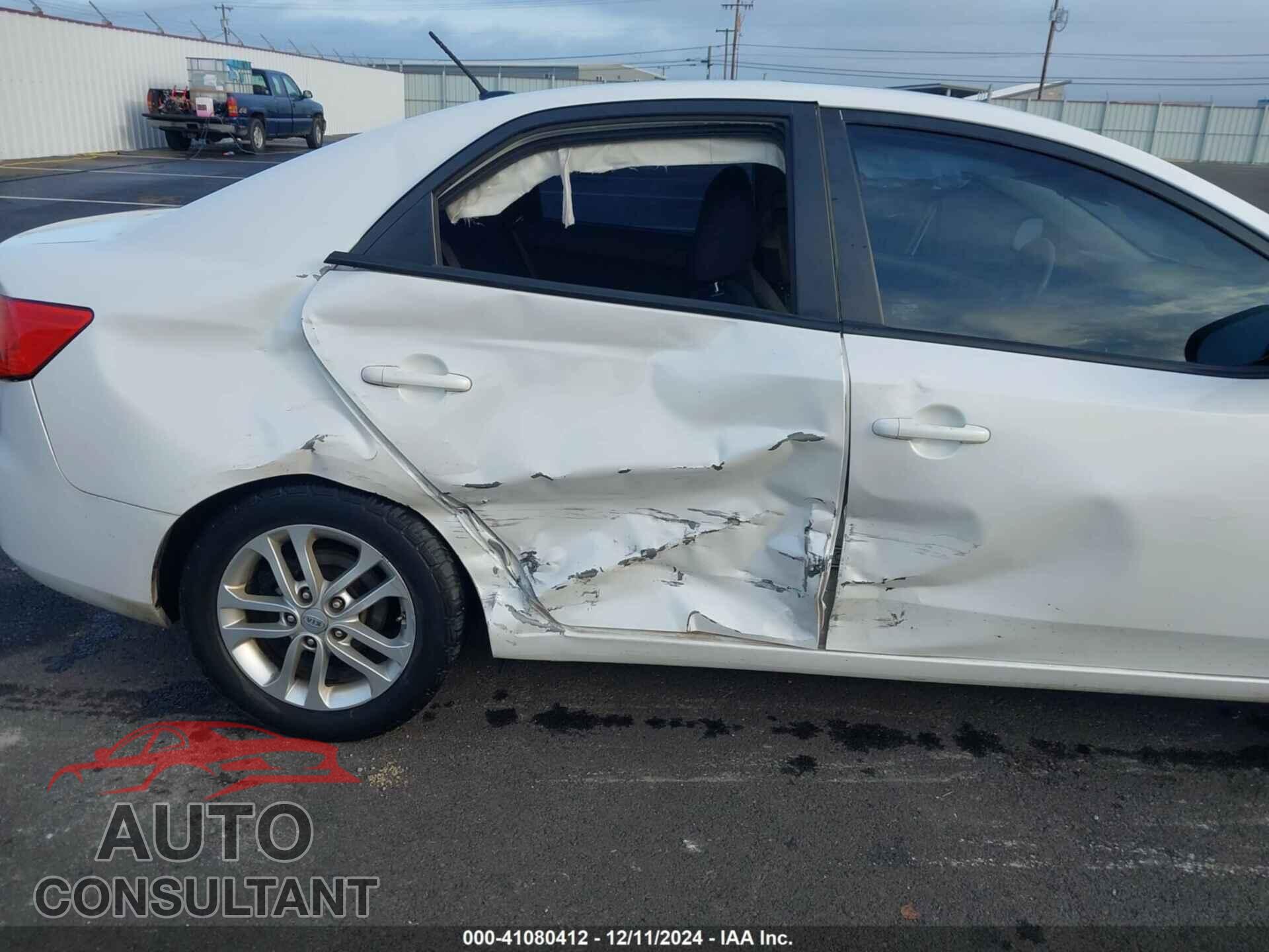 KIA FORTE 2012 - KNAFU4A26C5583989