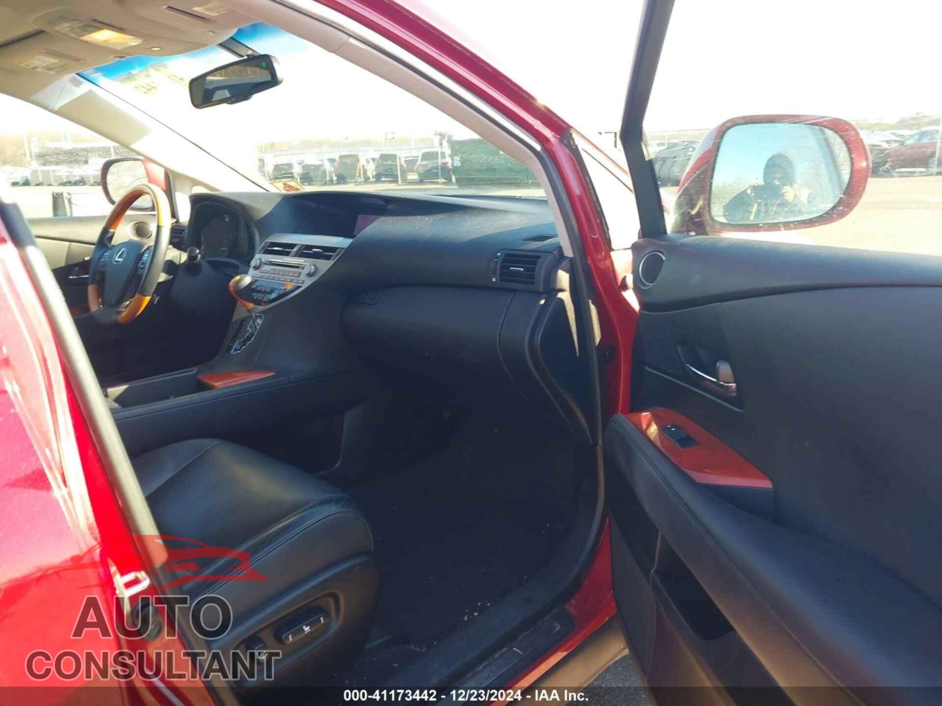 LEXUS RX 350 2010 - 2T2BK1BA7AC039900