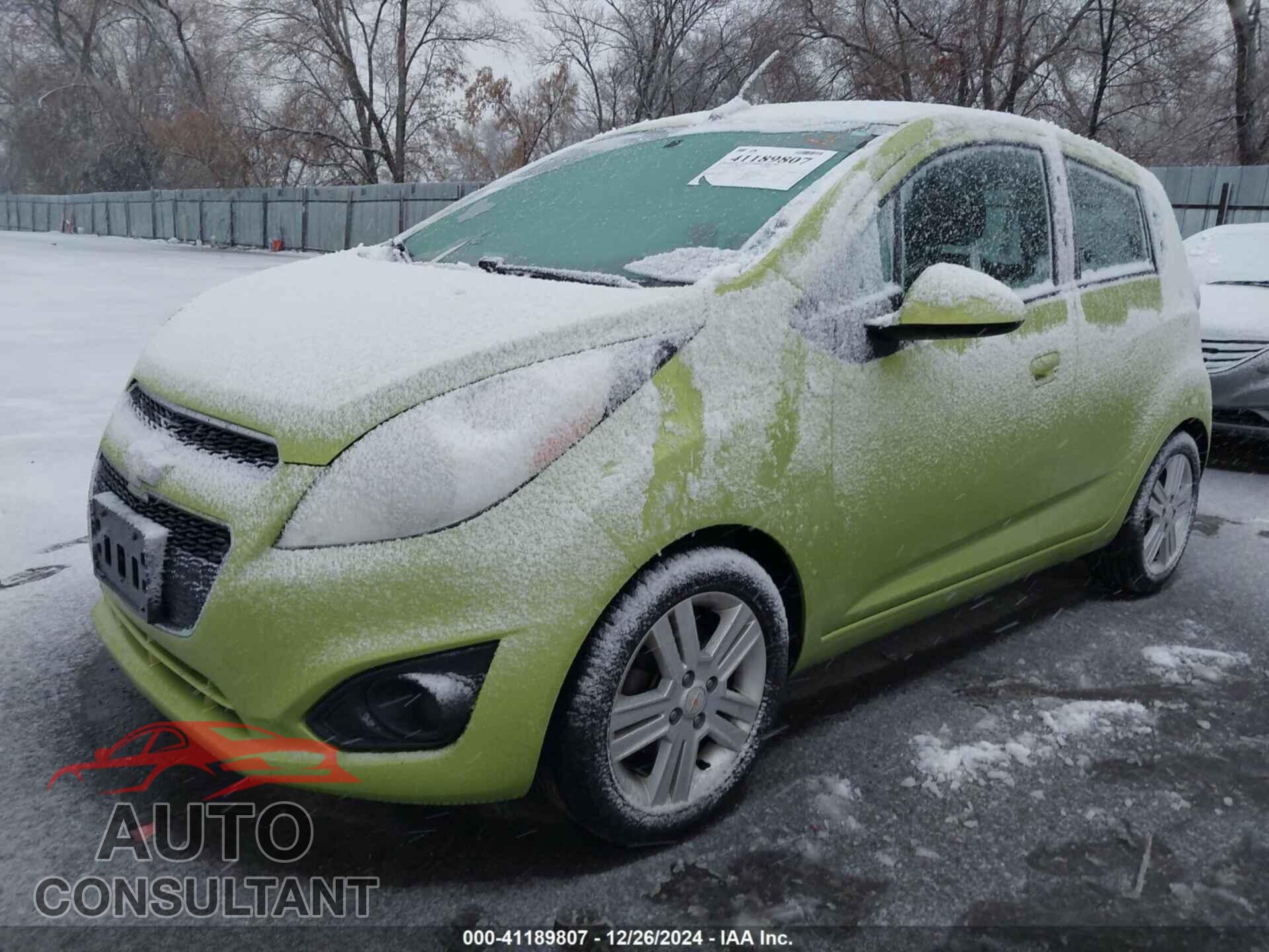 CHEVROLET SPARK 2013 - KL8CD6S93DC598632