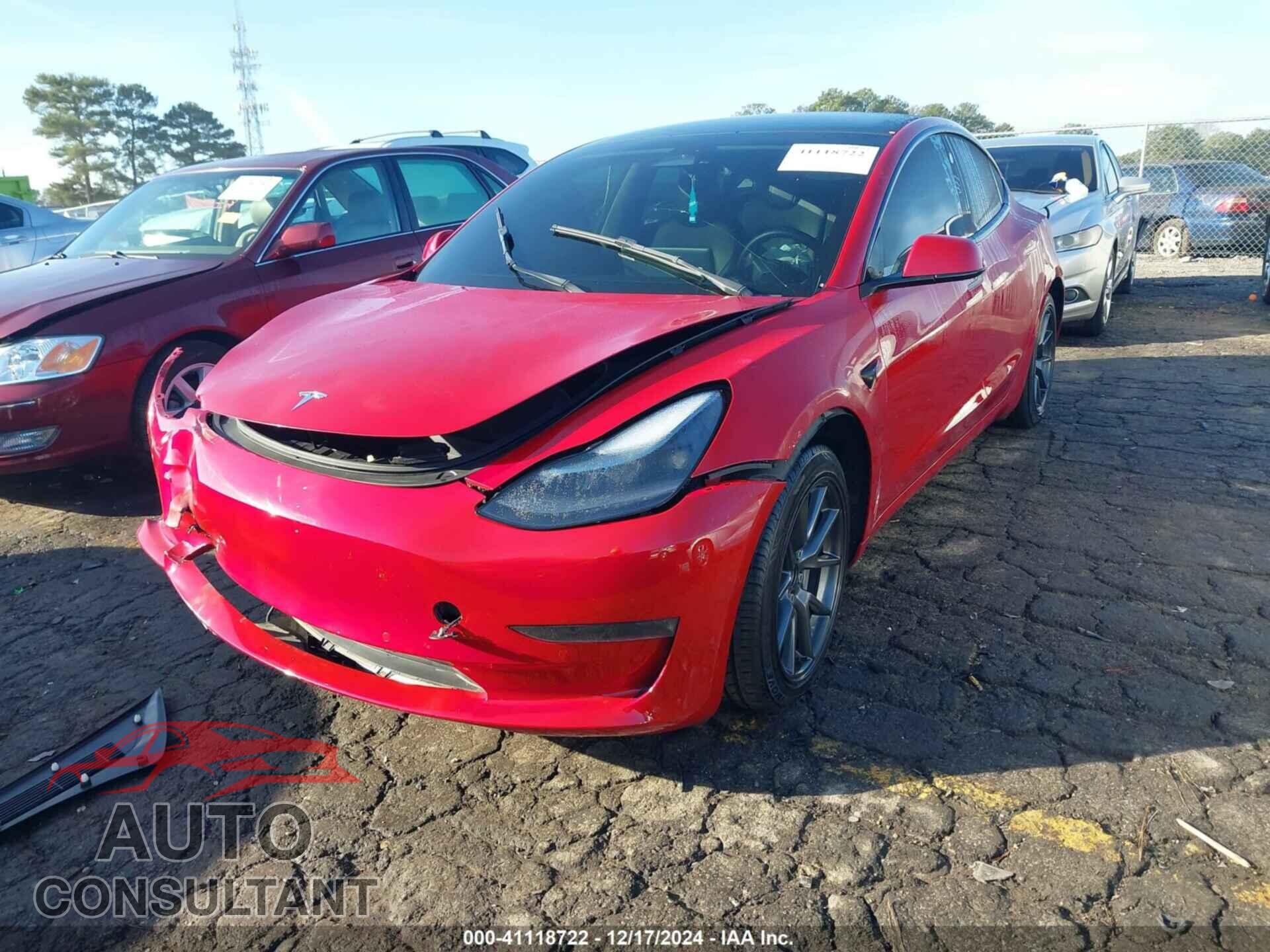 TESLA MODEL 3 2022 - 5YJ3E1EA9NF189441
