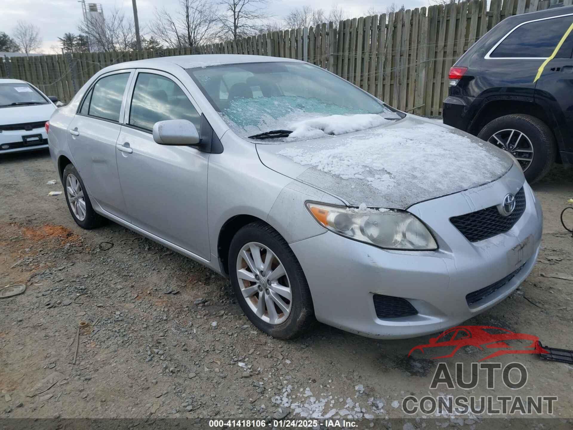 TOYOTA COROLLA 2009 - JTDBL40E799072096