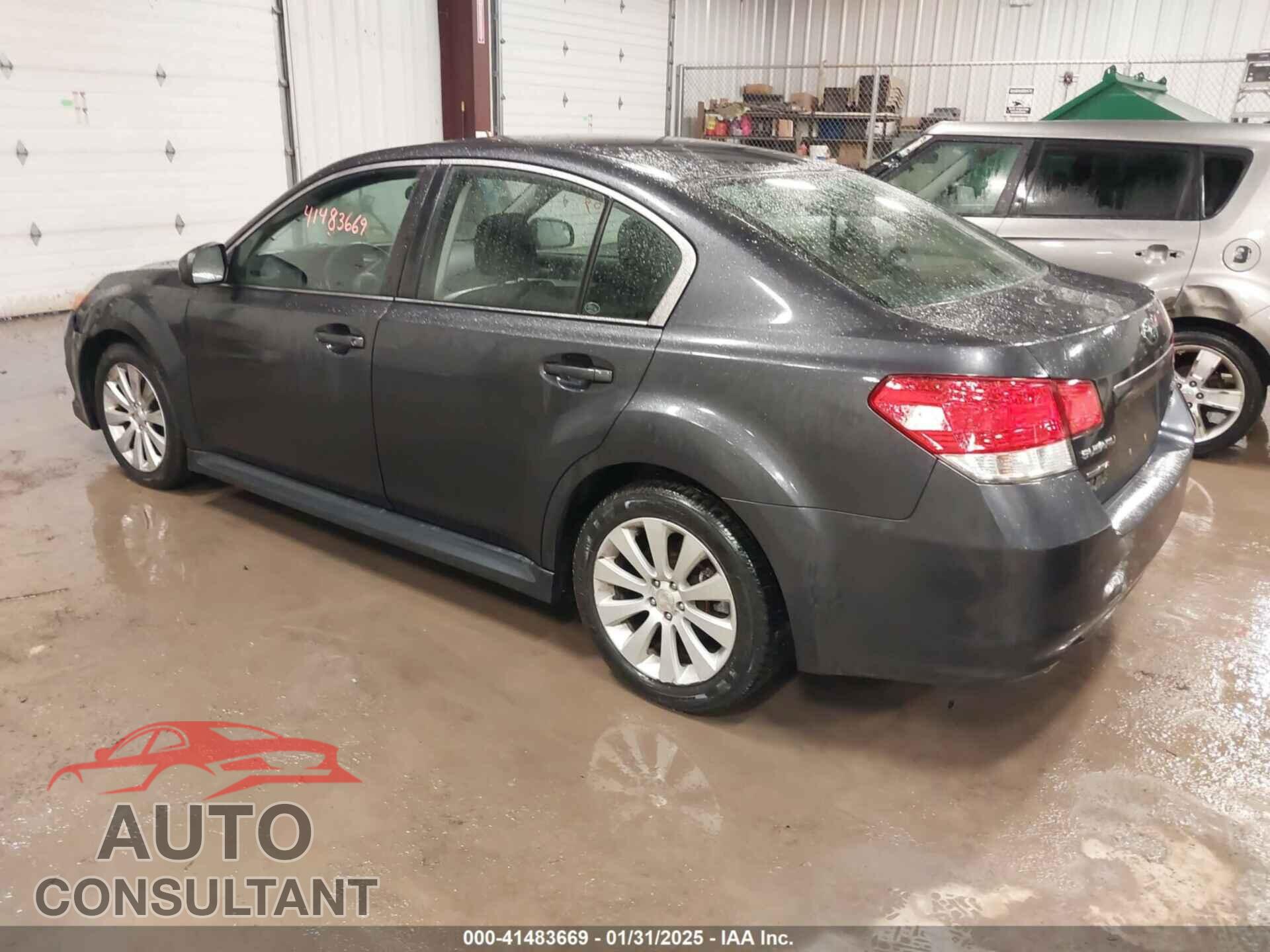 SUBARU LEGACY 2011 - 4S3BMDC68B2231160