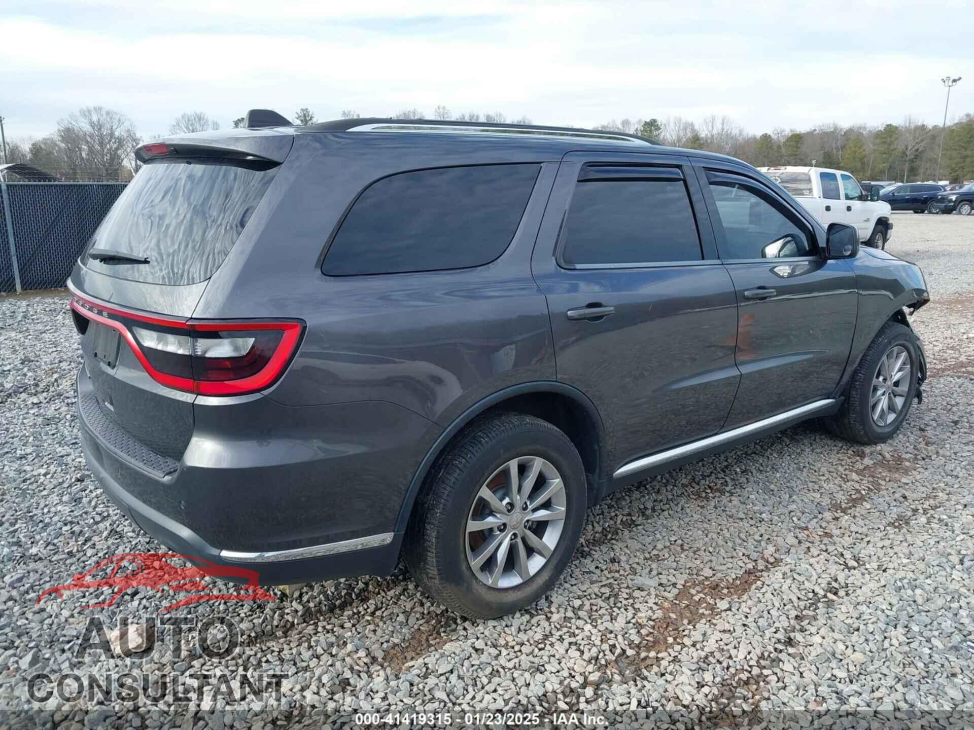 DODGE DURANGO 2017 - 1C4RDJAG5HC661076